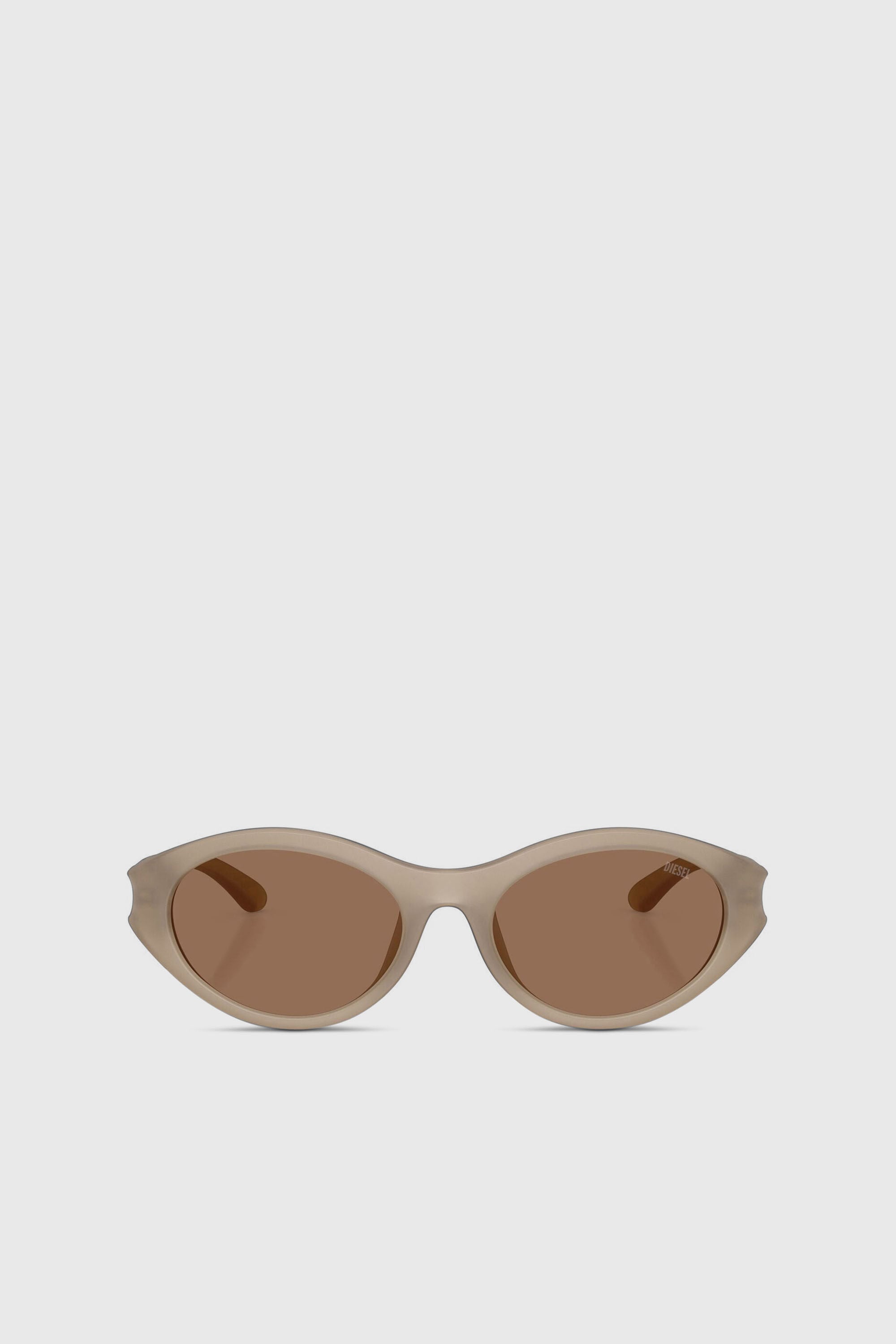 Diesel - 0DL3005U, Unisex's Oval sunglasses in Beige - 1