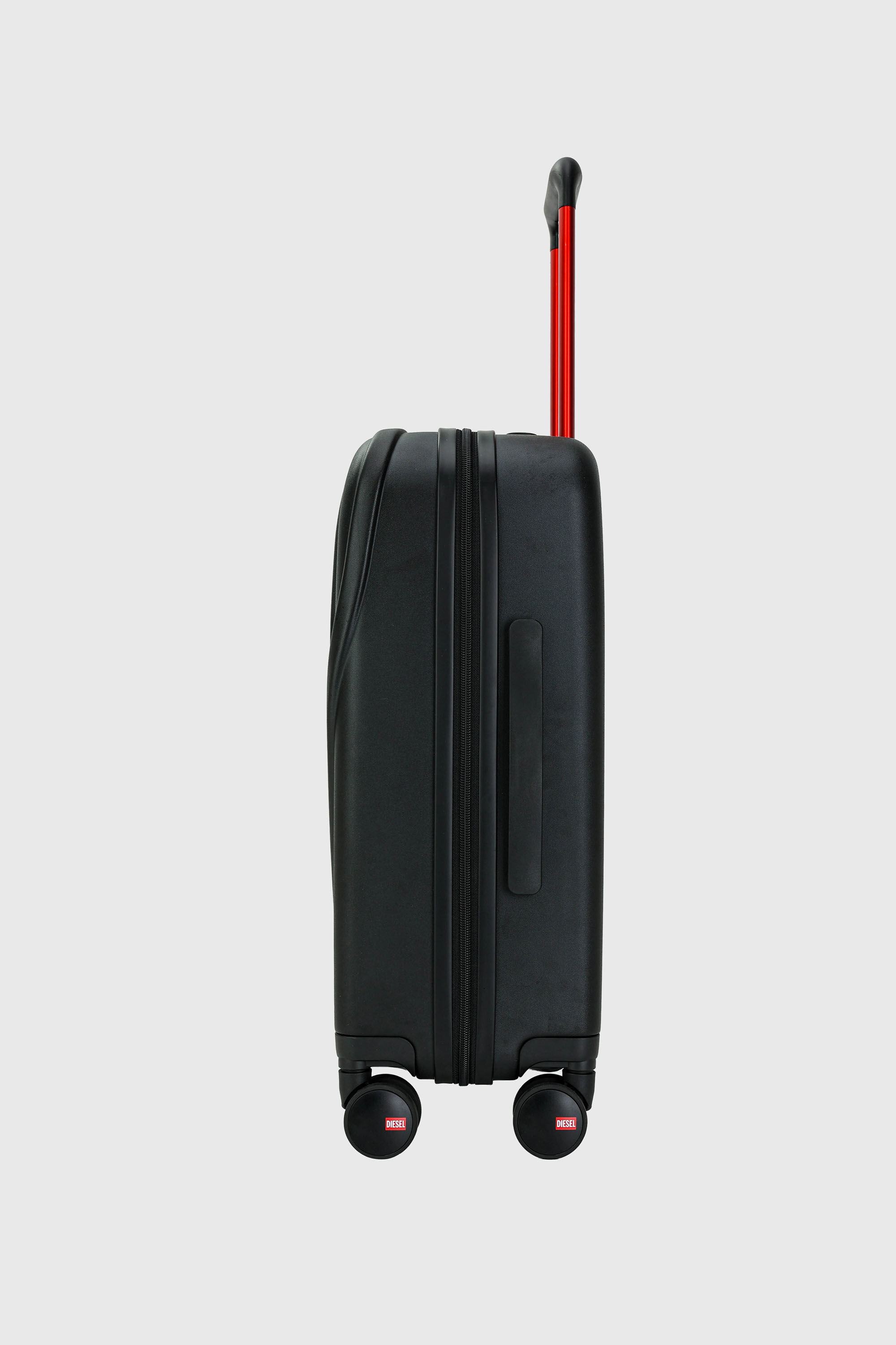 Diesel - LU0043 HARD LUGGAGE - DSL012, Unisex's Oval D suitcase size S in Black - 3