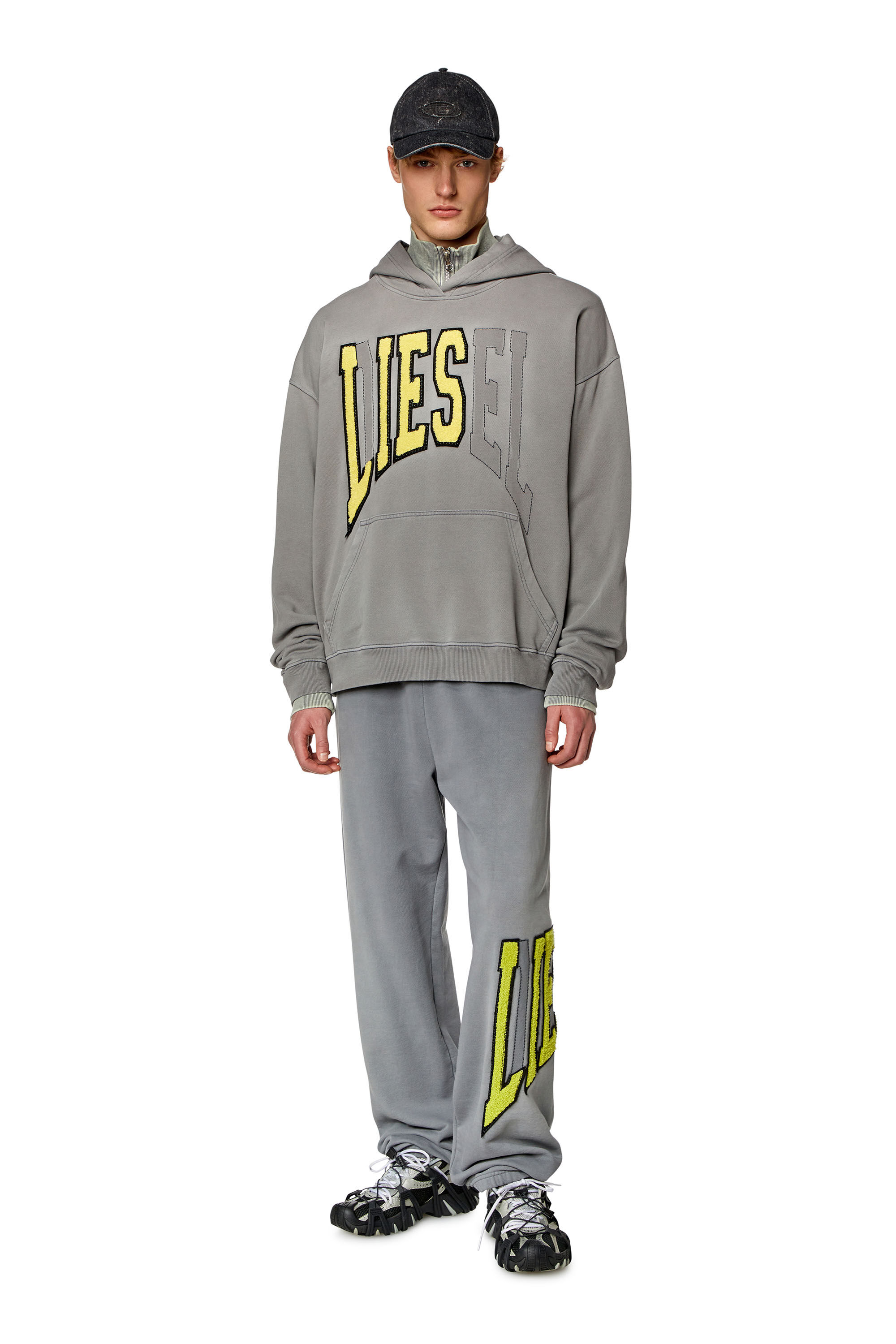 Diesel - S-BOXT-HOOD, Grey - Image 1