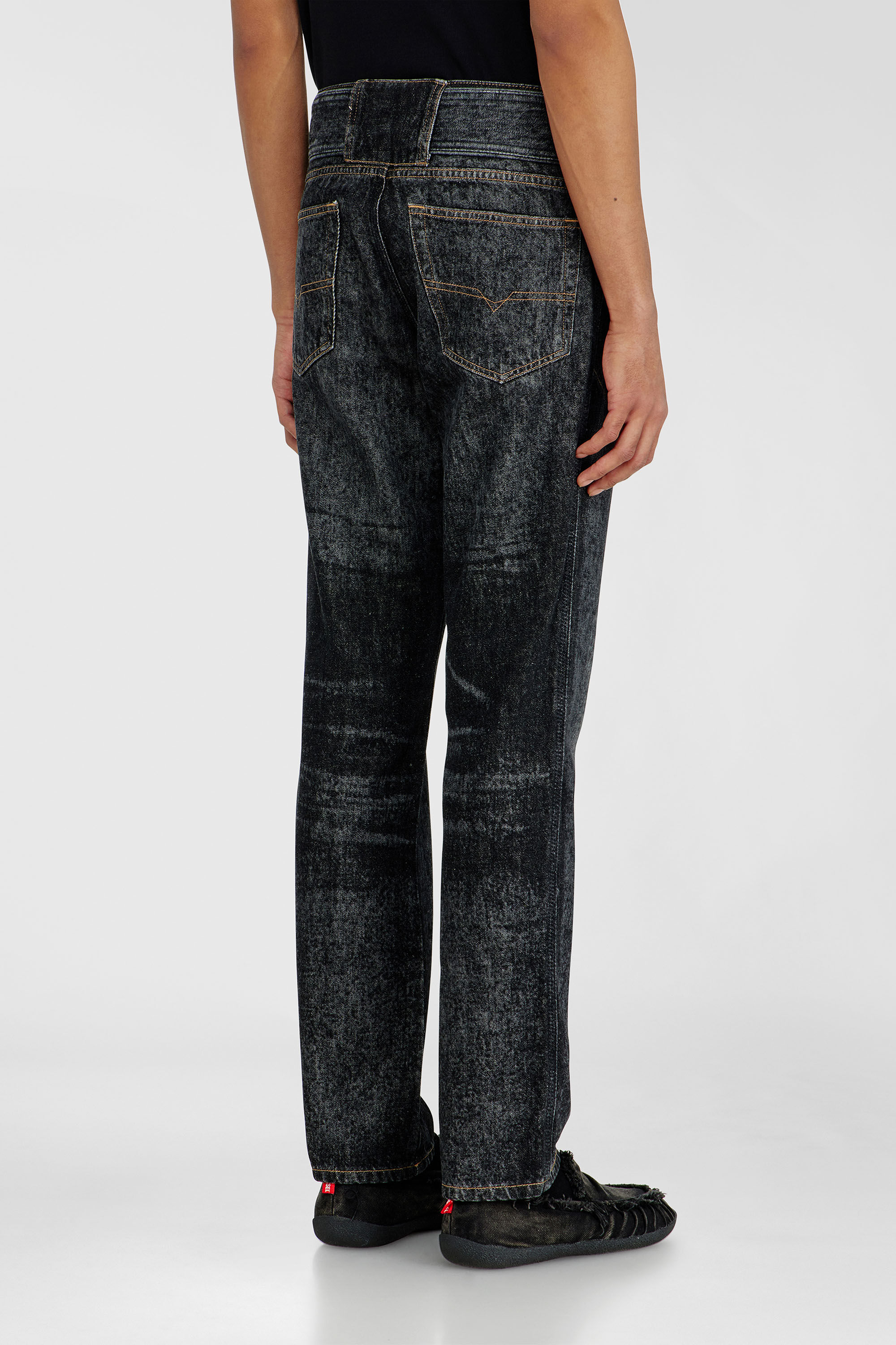 Diesel - Man's Slim Jeans D-Villus 09Q24, Black/Dark grey - 5