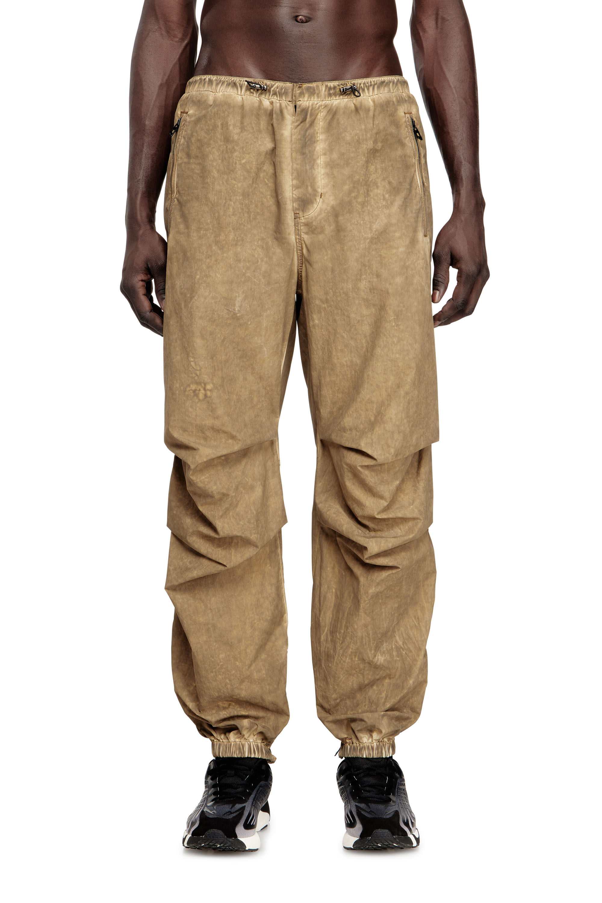 Diesel - P-STITCH-TREAT, Man's Cargo pants in dirt-effect Taslan in null - 3