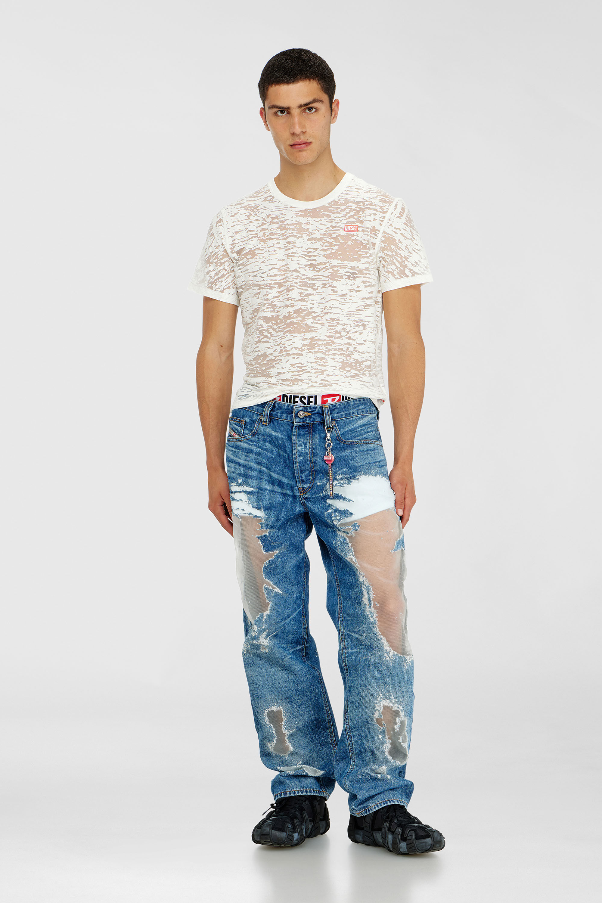 Men's Regular Jeans | Regular Waist 2024 D-MacsMedium blue | Diesel TW