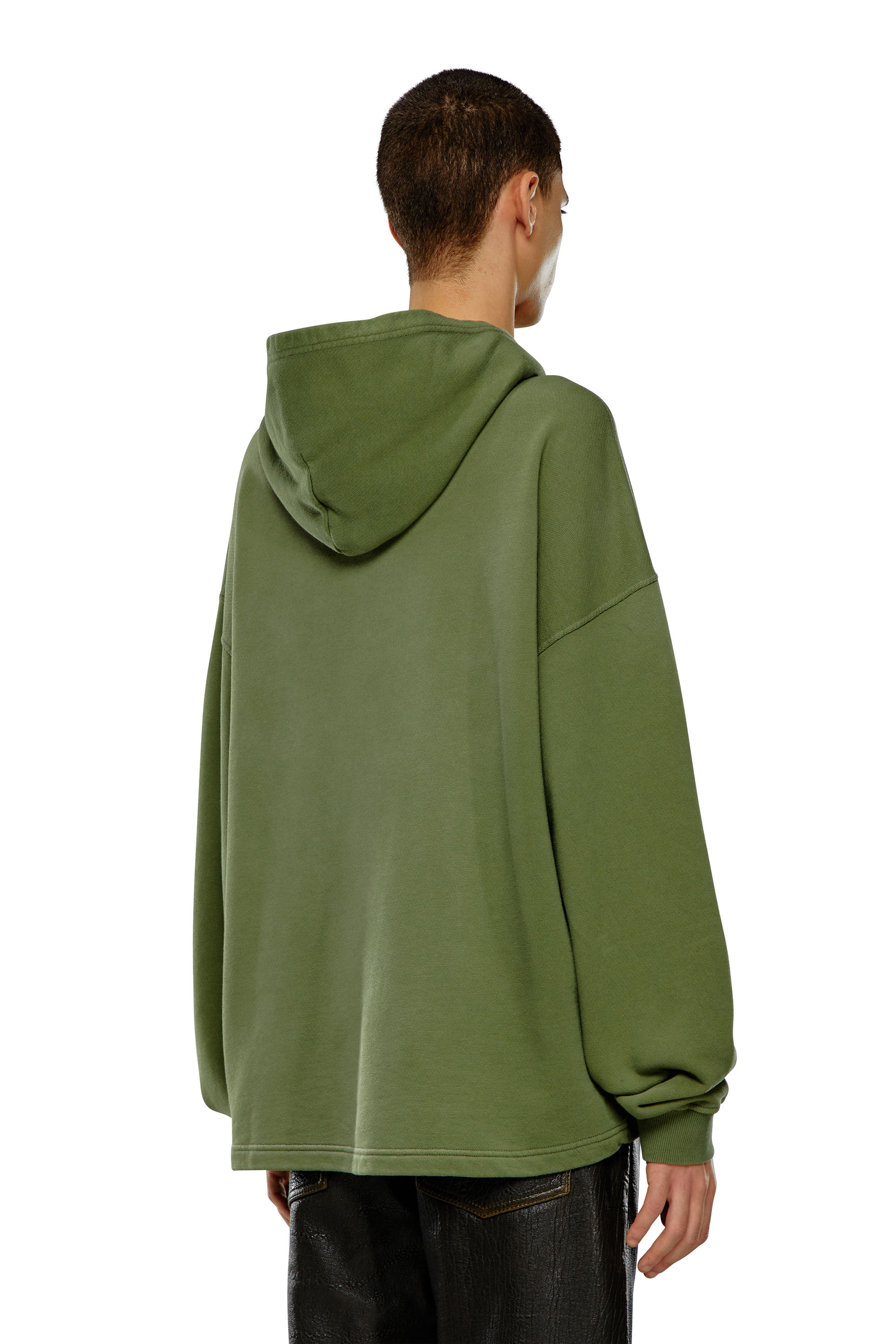 Diesel hoodie green outlet