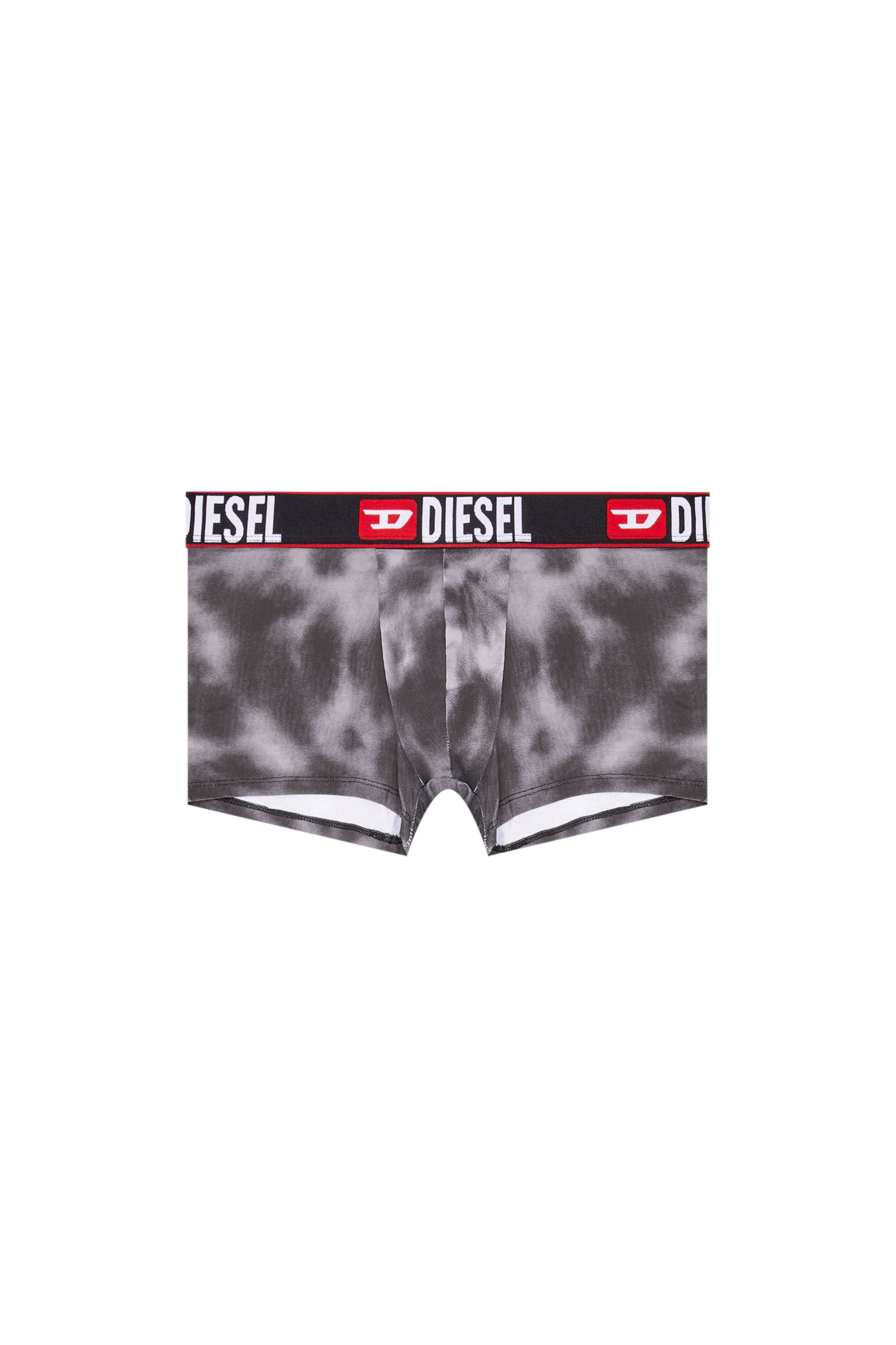 Diesel - UMBX-DAMIEN, Man's Boxer briefs with cloudy print in Black - 2