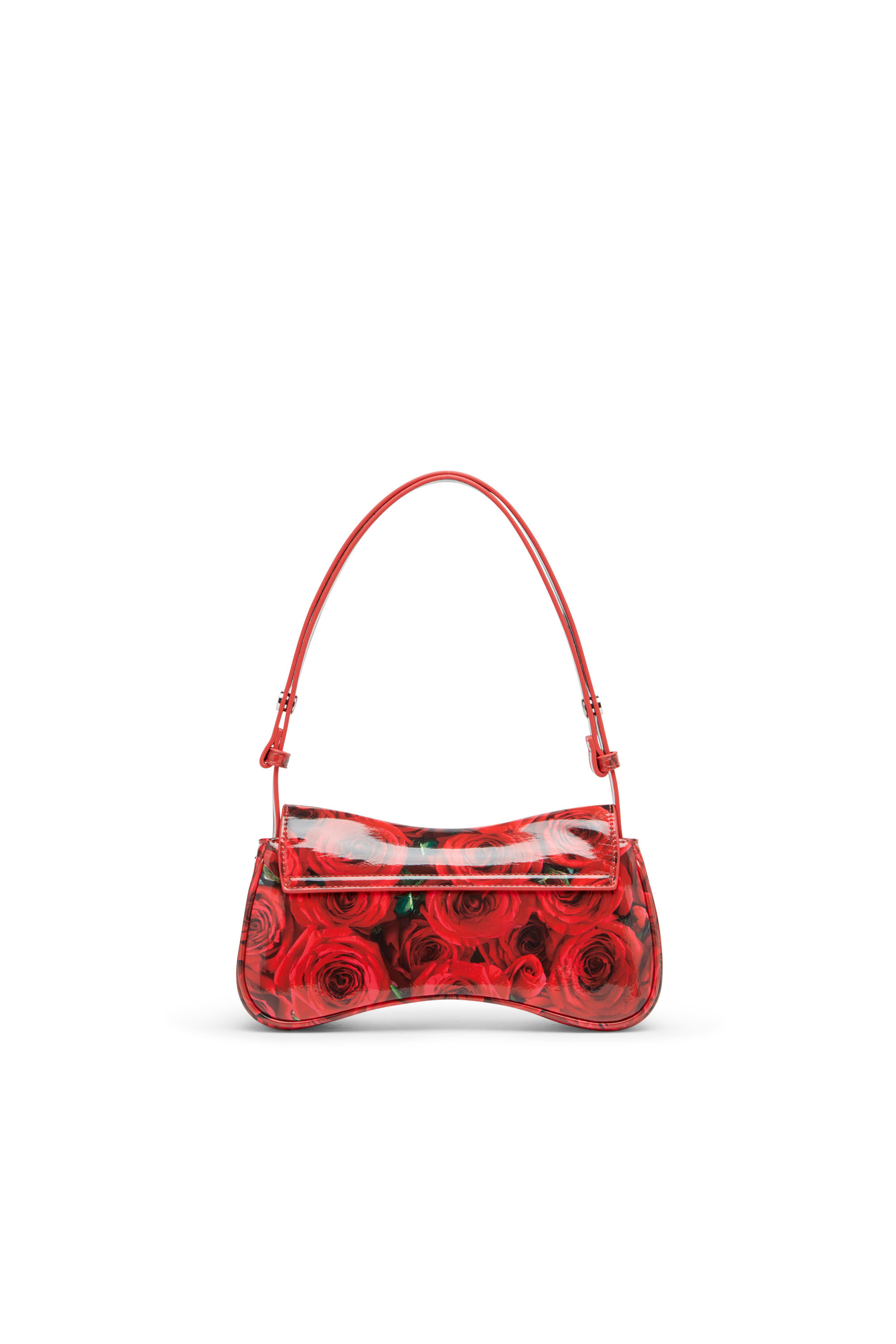 DIESEL☆ Play-Glossy clutch with print レッド Women's Play-Glossy clutch with print | Red | Diesel