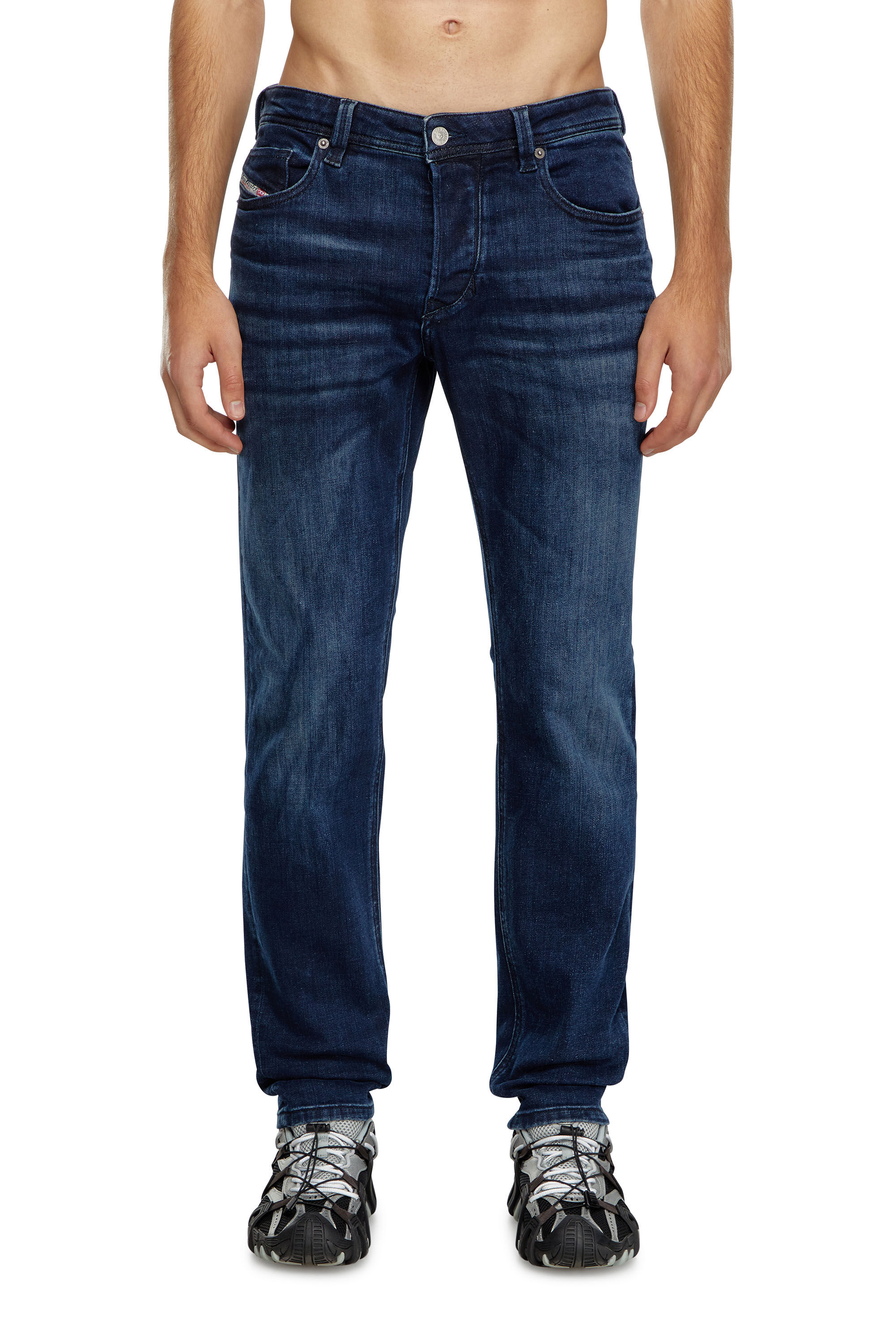 Diesel - Man Tapered Jeans 1986 Larkee-Beex 0GRDJ, Dark Blue - Image 3