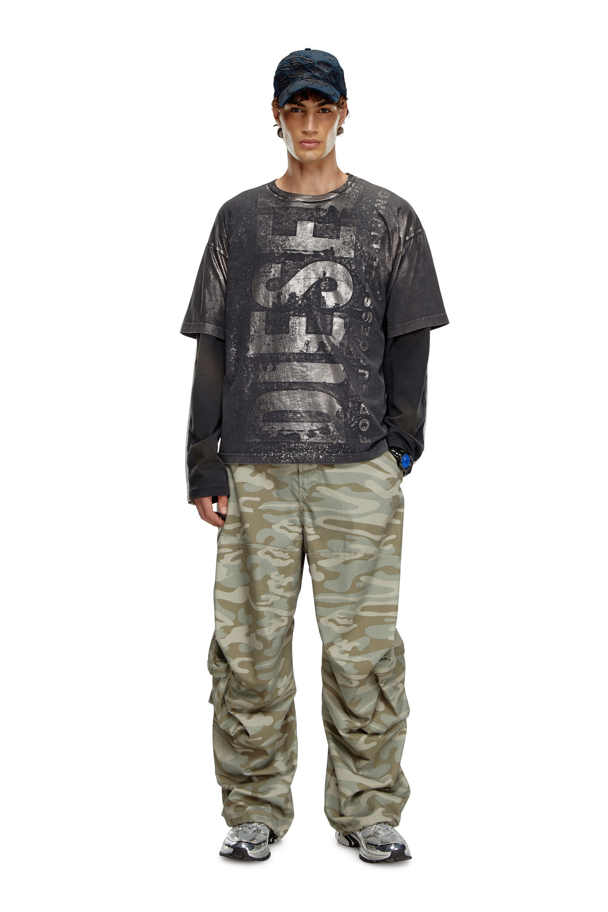 Diesel - T-BOXT-Q23, Black - Image 1