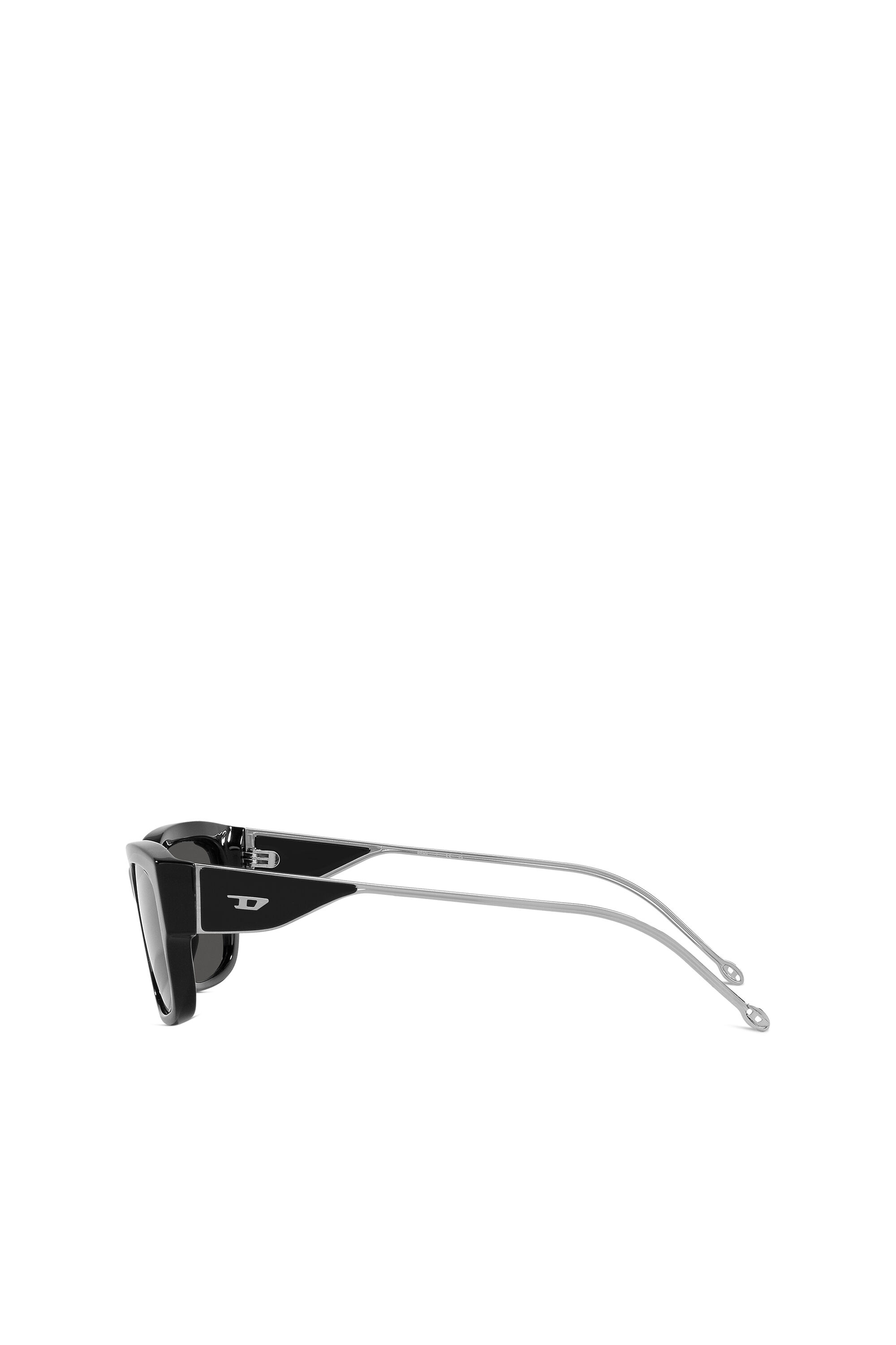 Diesel - 0DL2002, Unisex's Everyday style sunglasses in Black/Silver - 2