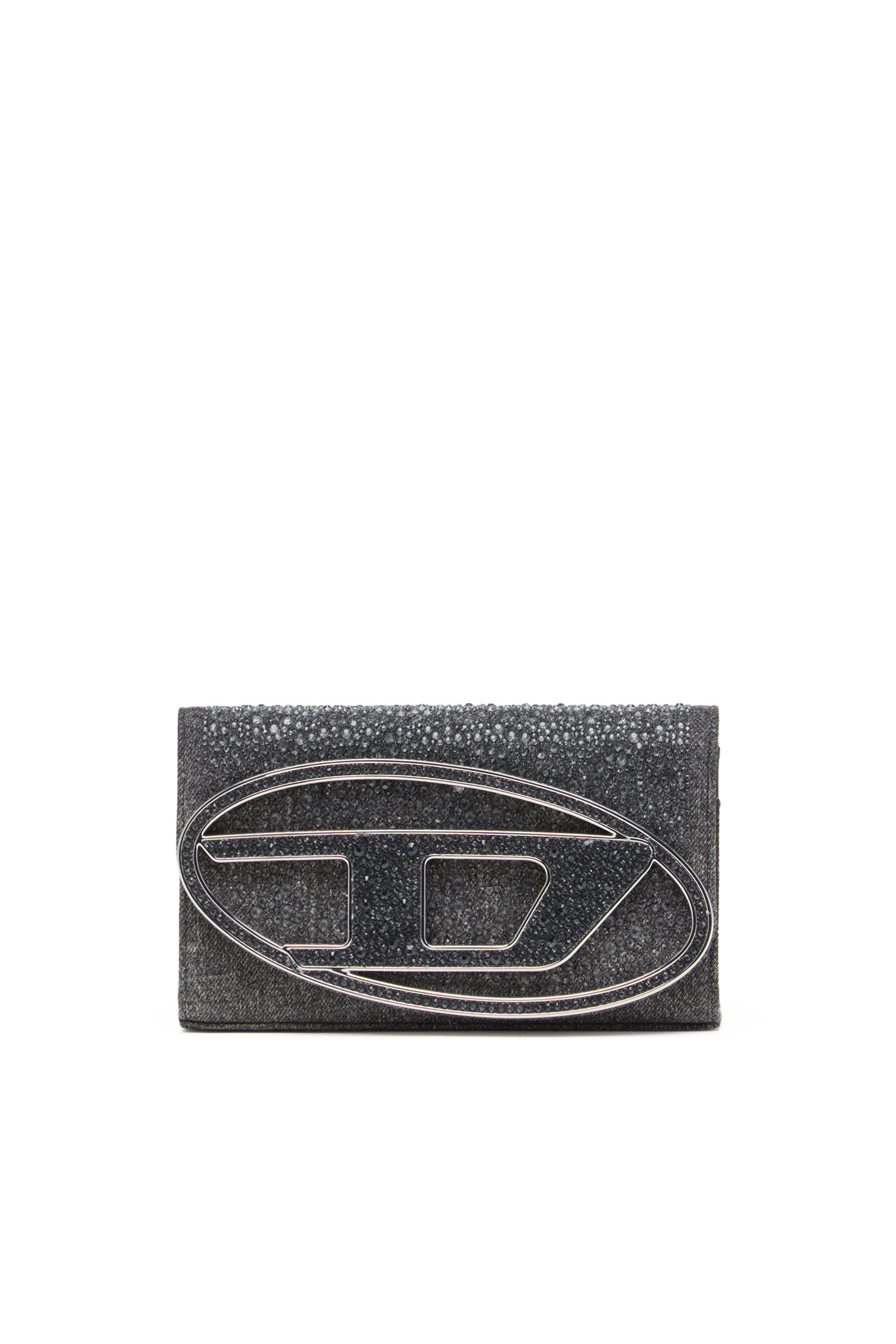 Diesel - 1DR WALLET STRAP, Black - Image 1