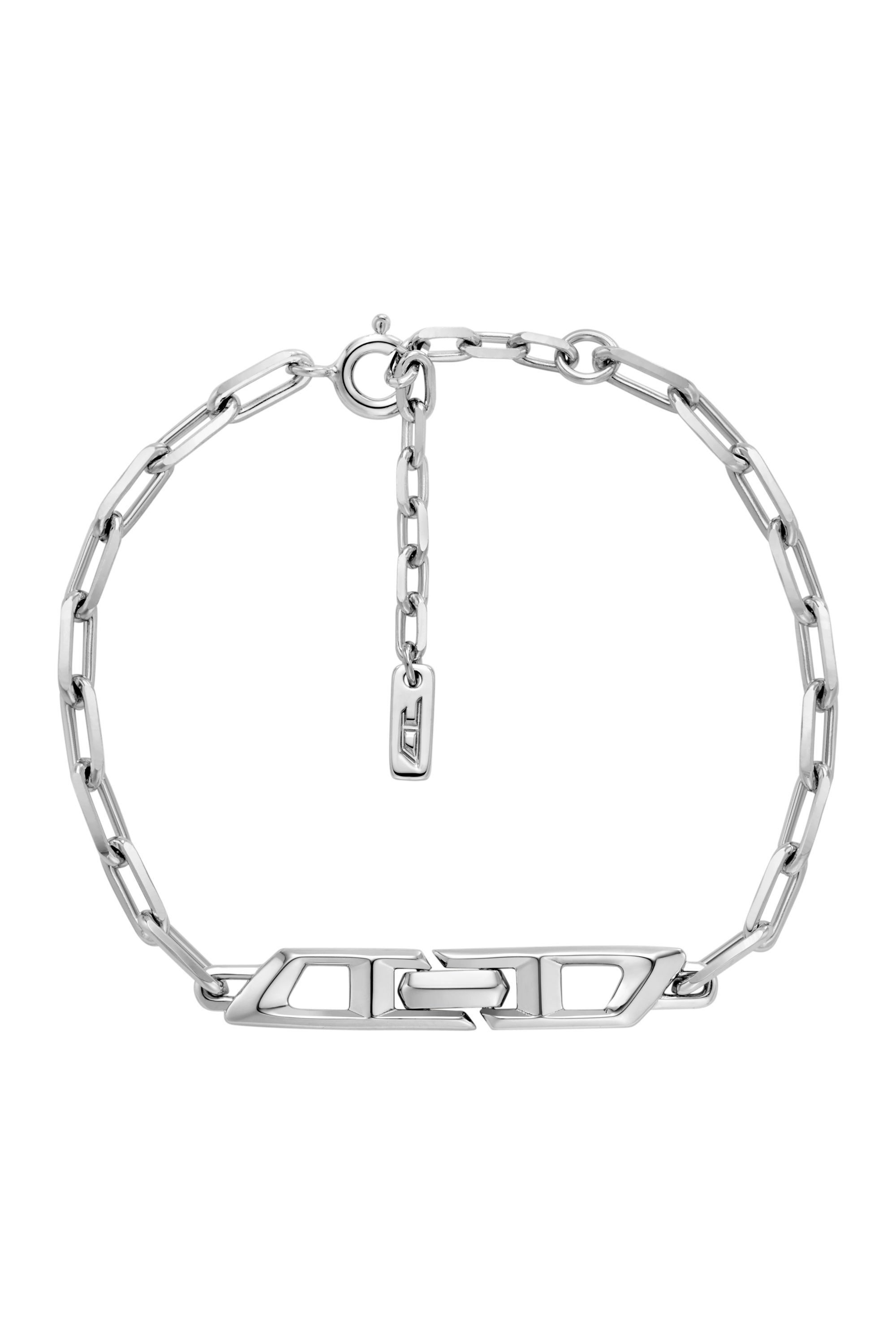 アクセサリー DIESEL DL1363 silver925 bracelet Women's Sterling silver chain bracelet | Silver | Diesel