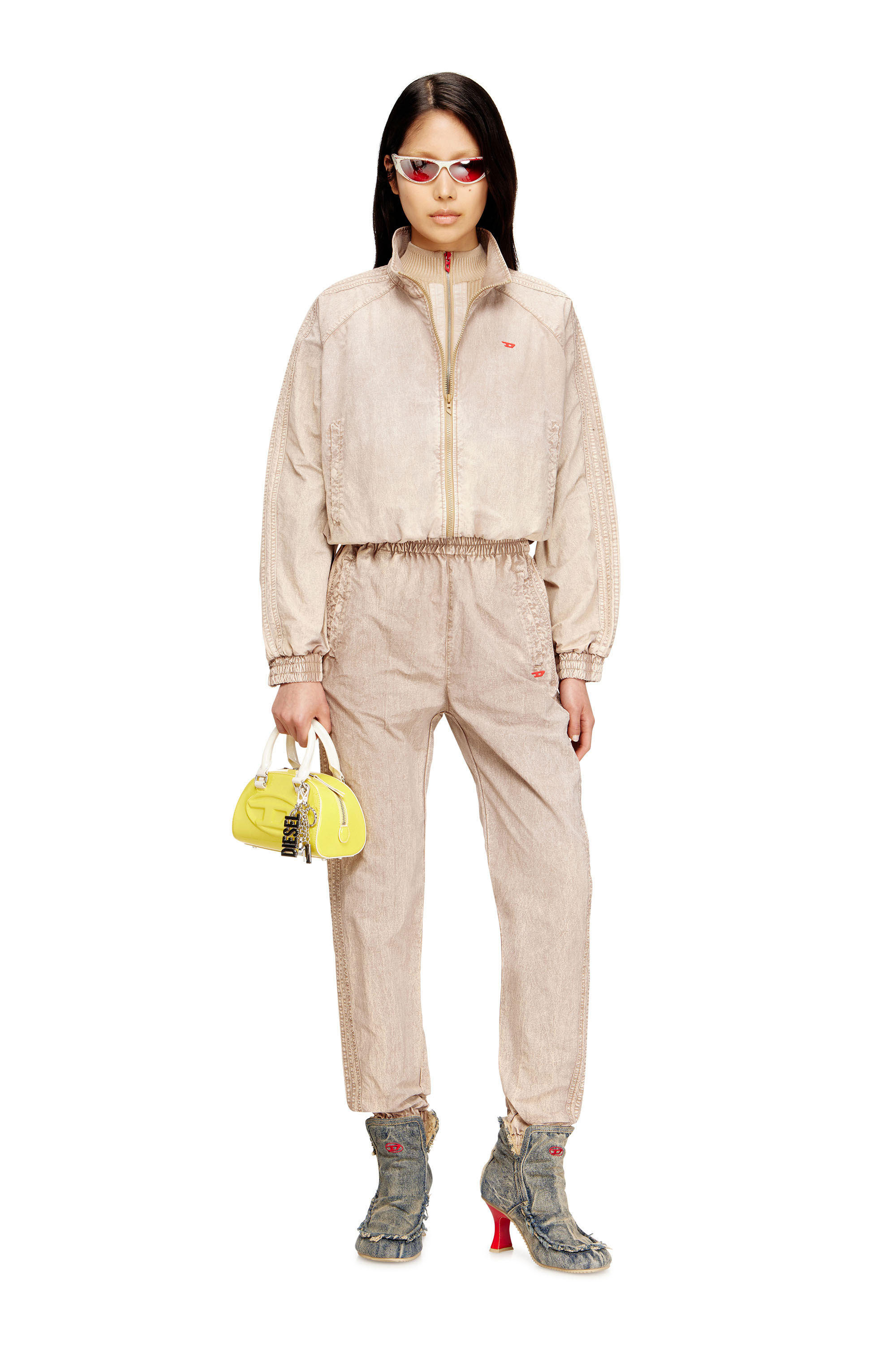 Diesel - G-ARDEN, Woman's Windbreaker in treated Taslan in null - 1