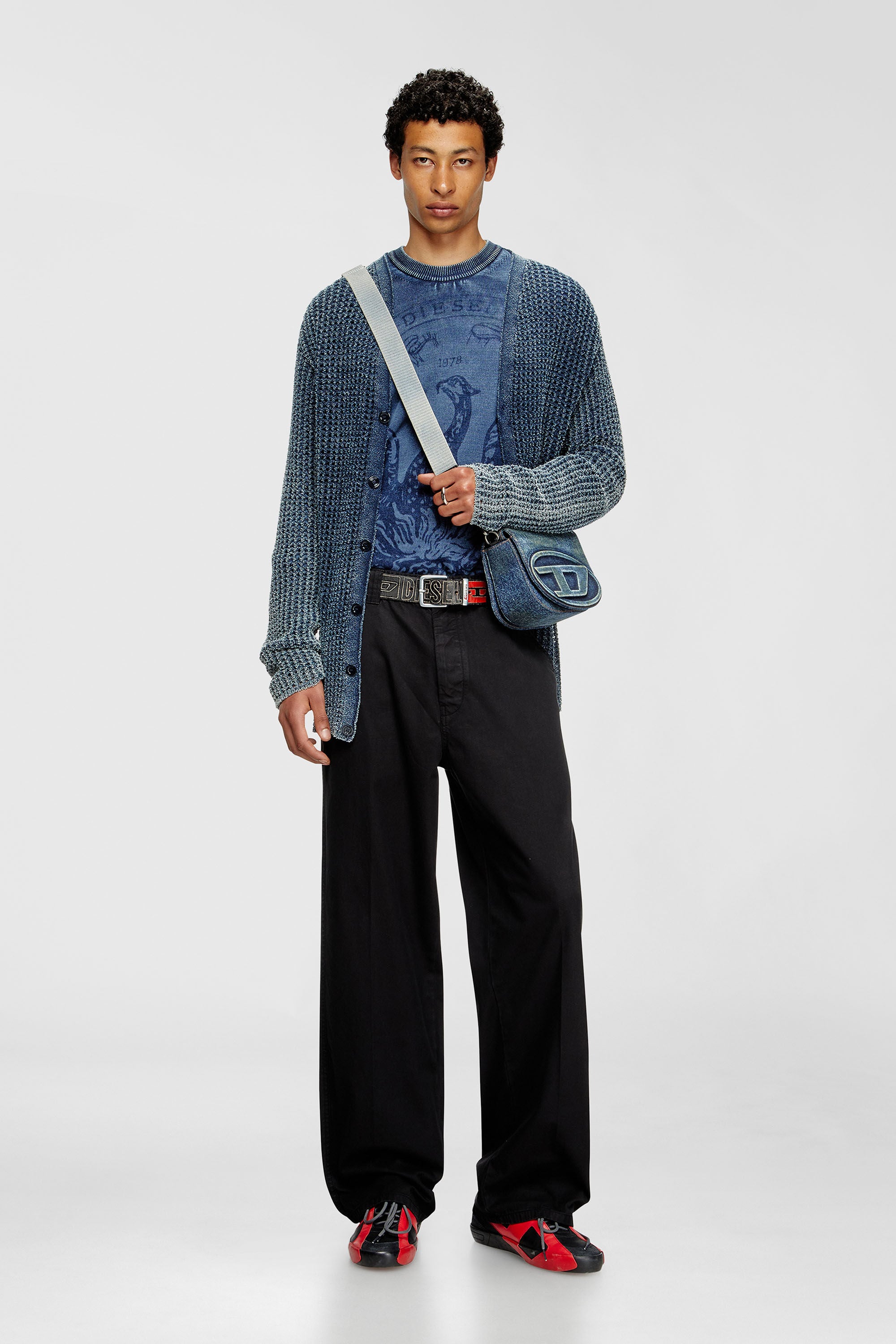 Diesel - P-HANT-CHINO, Man's Chino pants in Black - 1