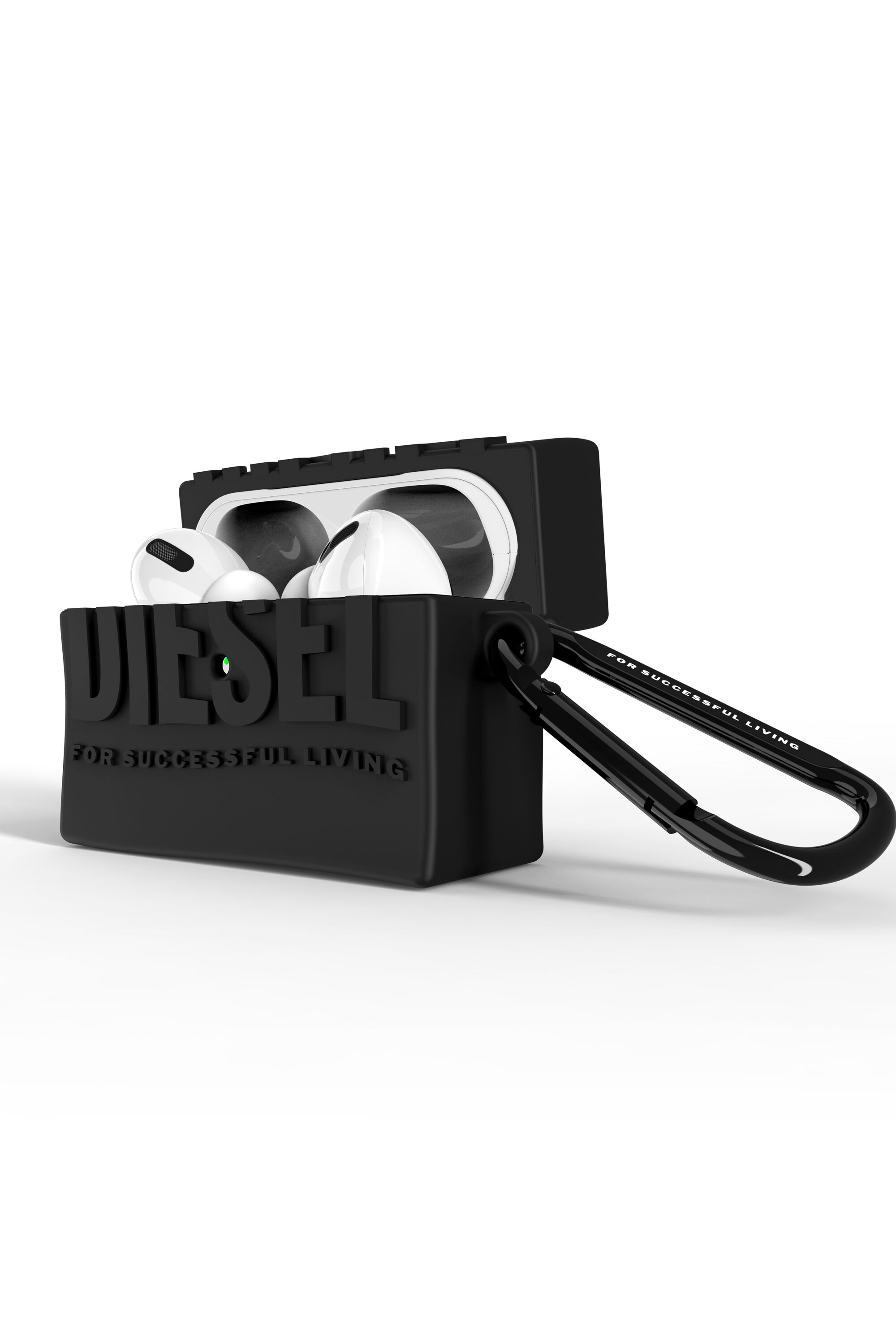 Diesel - 60080 AIRPOD CASE, Black - Image 3