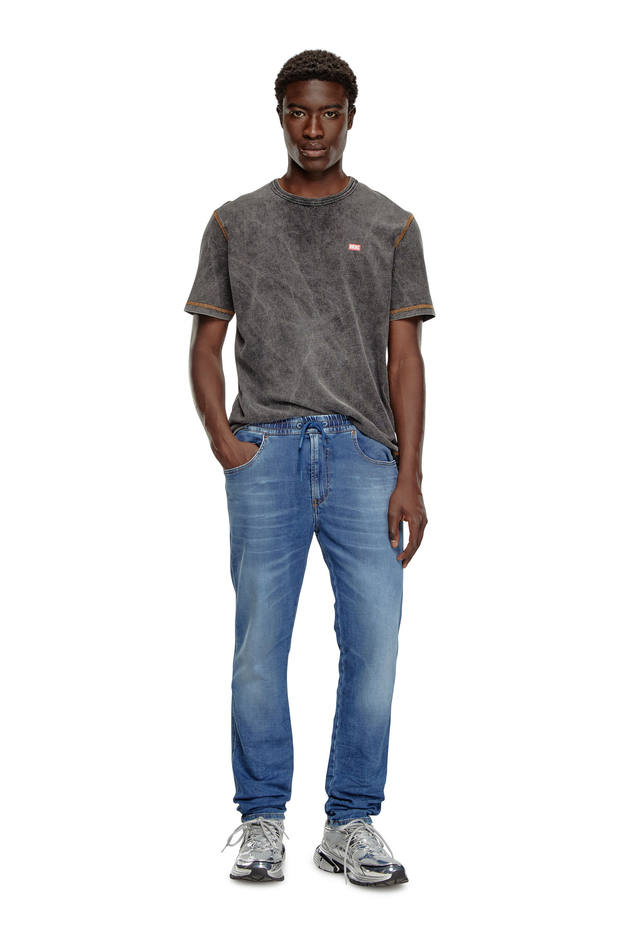 Diesel - Man Slim 2060 D-Strukt Joggjeans® 068HY, Medium blue - Image 1