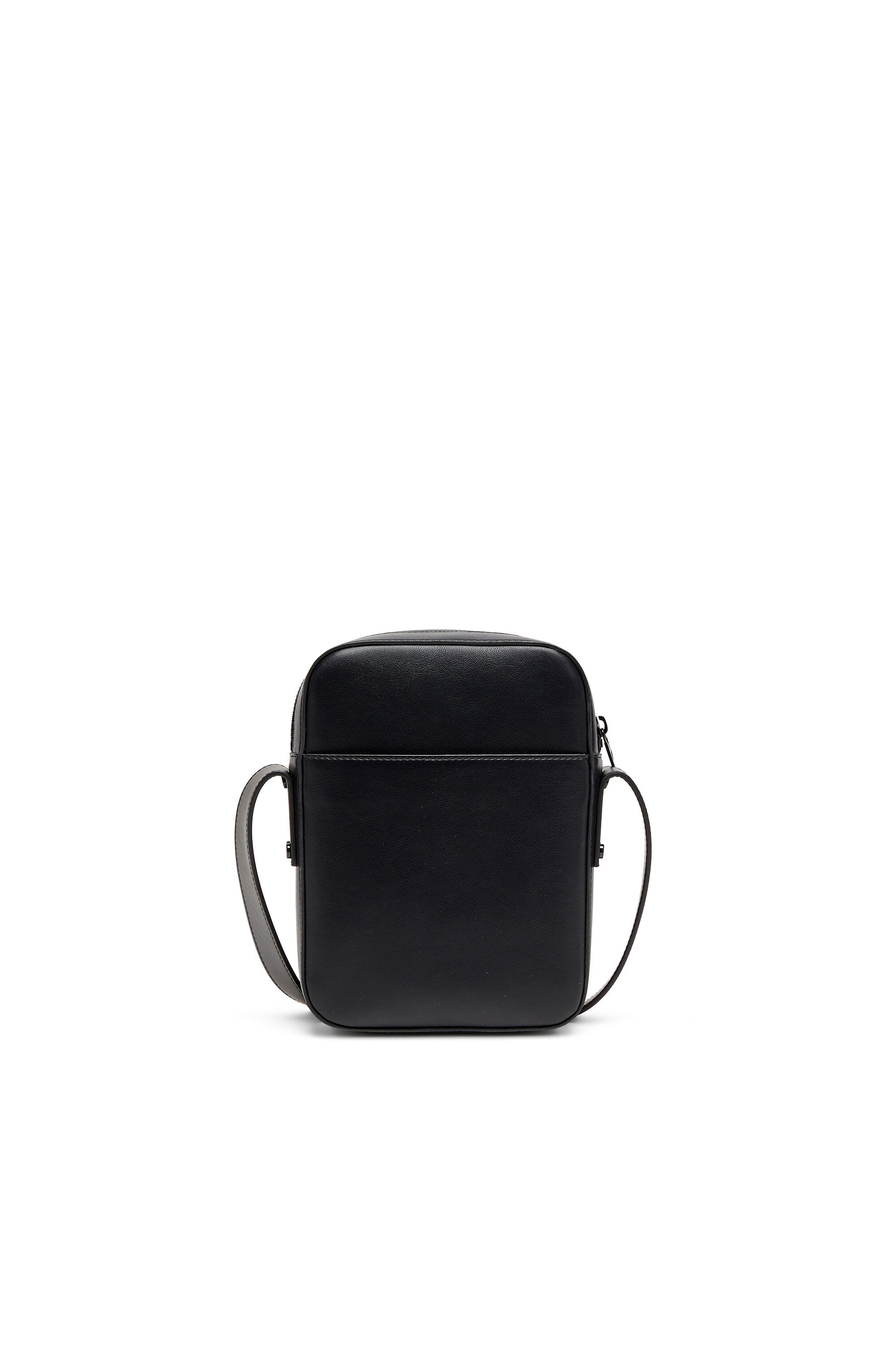 Diesel - RIVET-D CROSSBODY, Man's Rivet-D - Crossbody bag in PU with rivet details in Black - 2