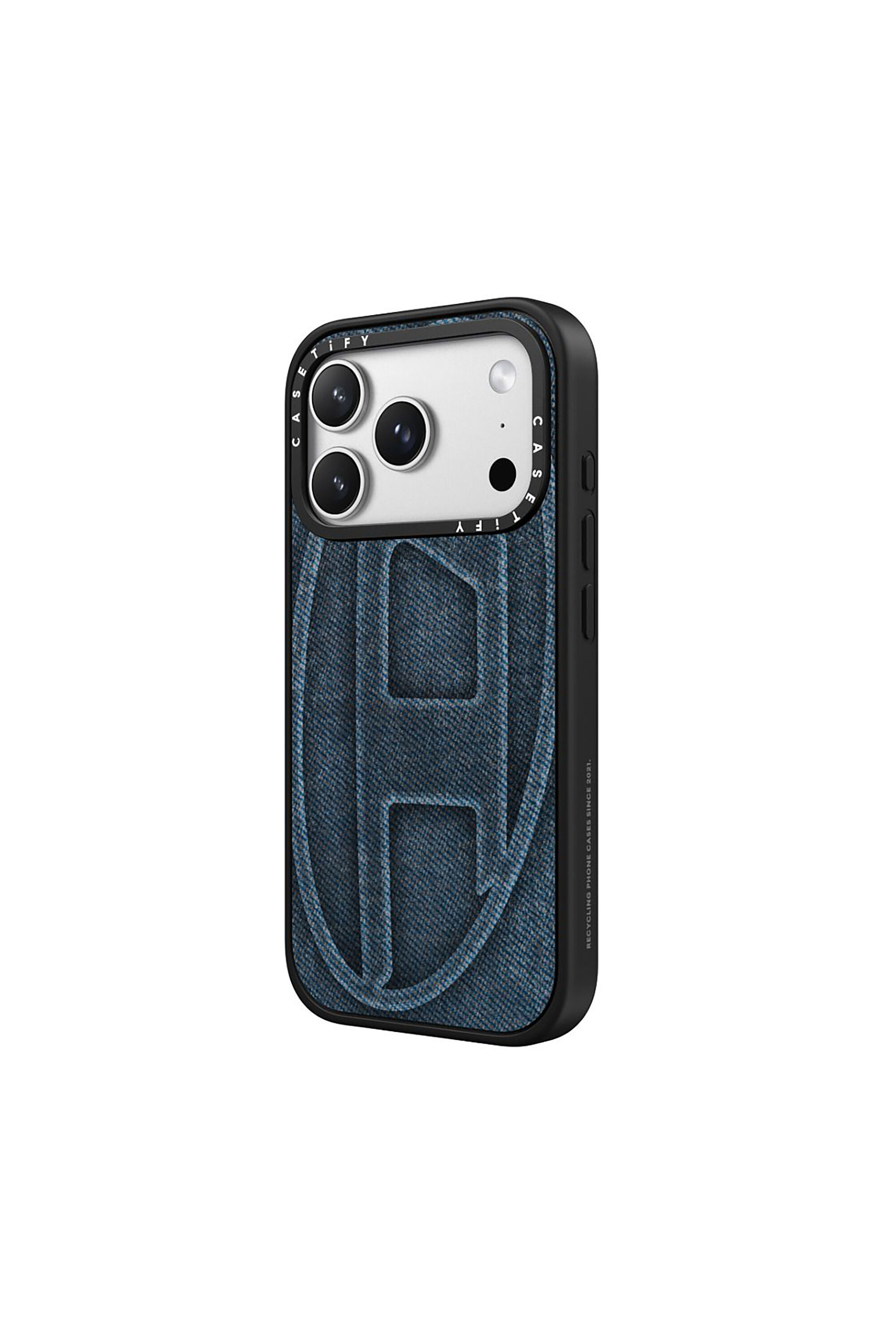Diesel - 60580 MOULDED CASE, Unisex's Oval D impact case for iPhone 17 Pro in Blue - 2
