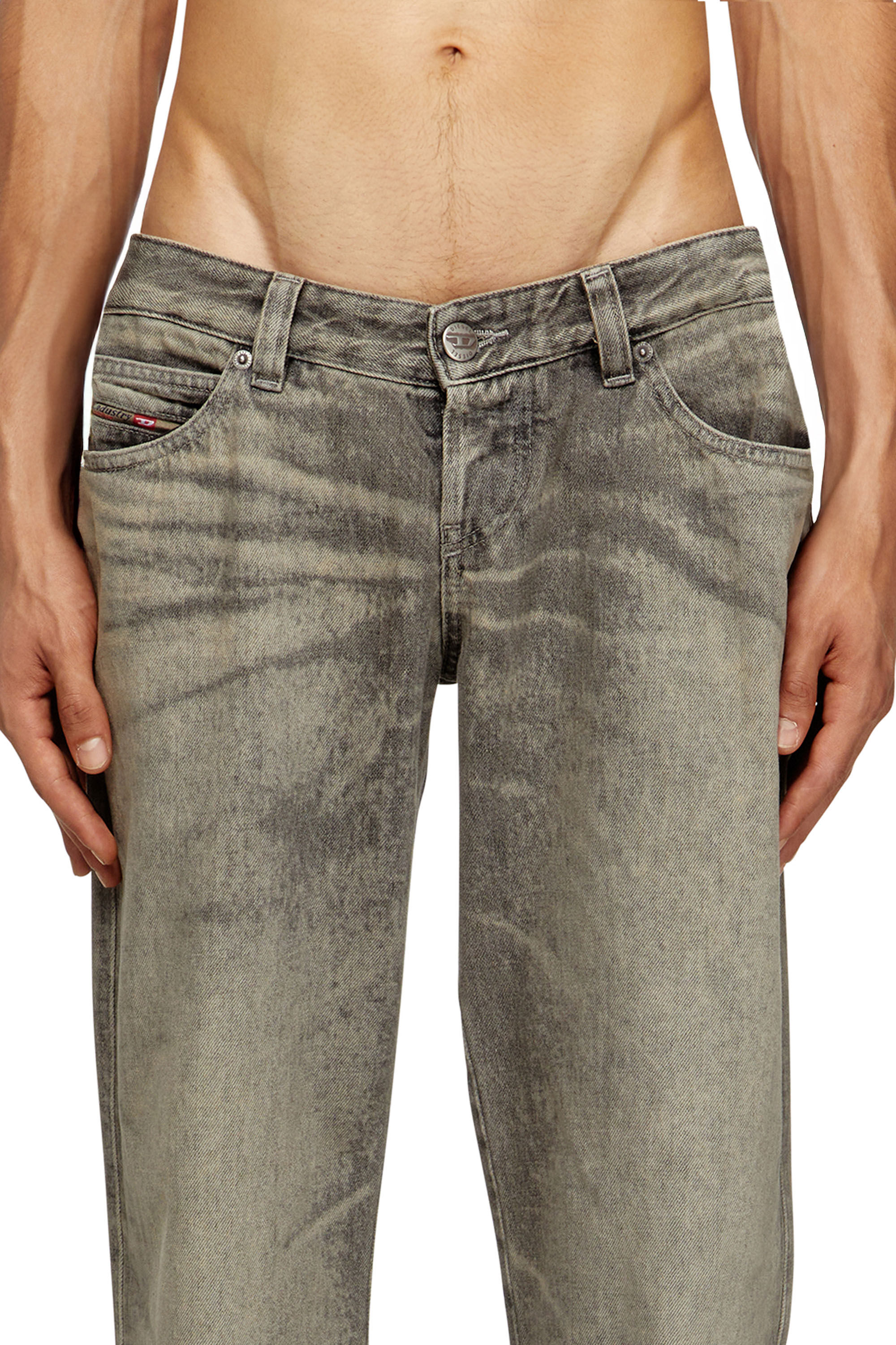 Diesel - Man's Regular Jeans D-Im 007DR, Grey - 5