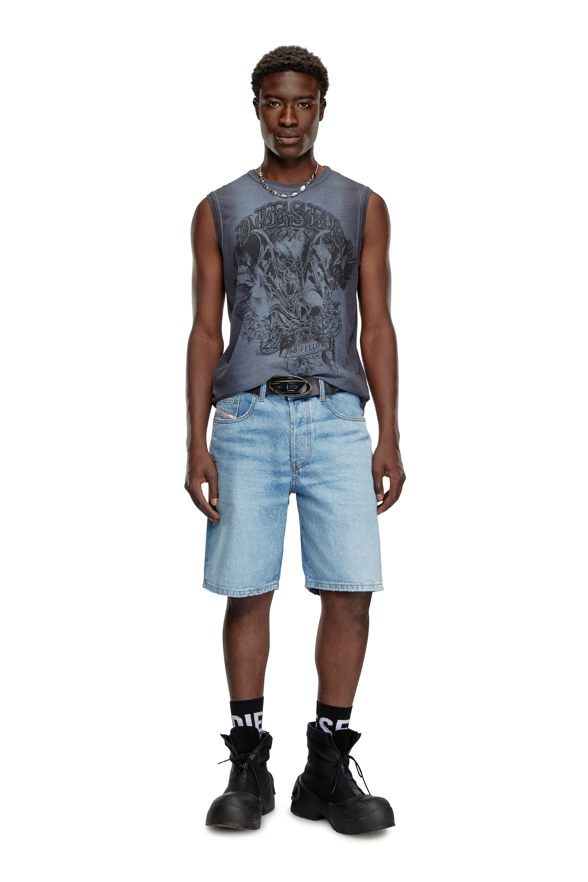 Diesel - REGULAR-SHORT, Light Blue - Image 1