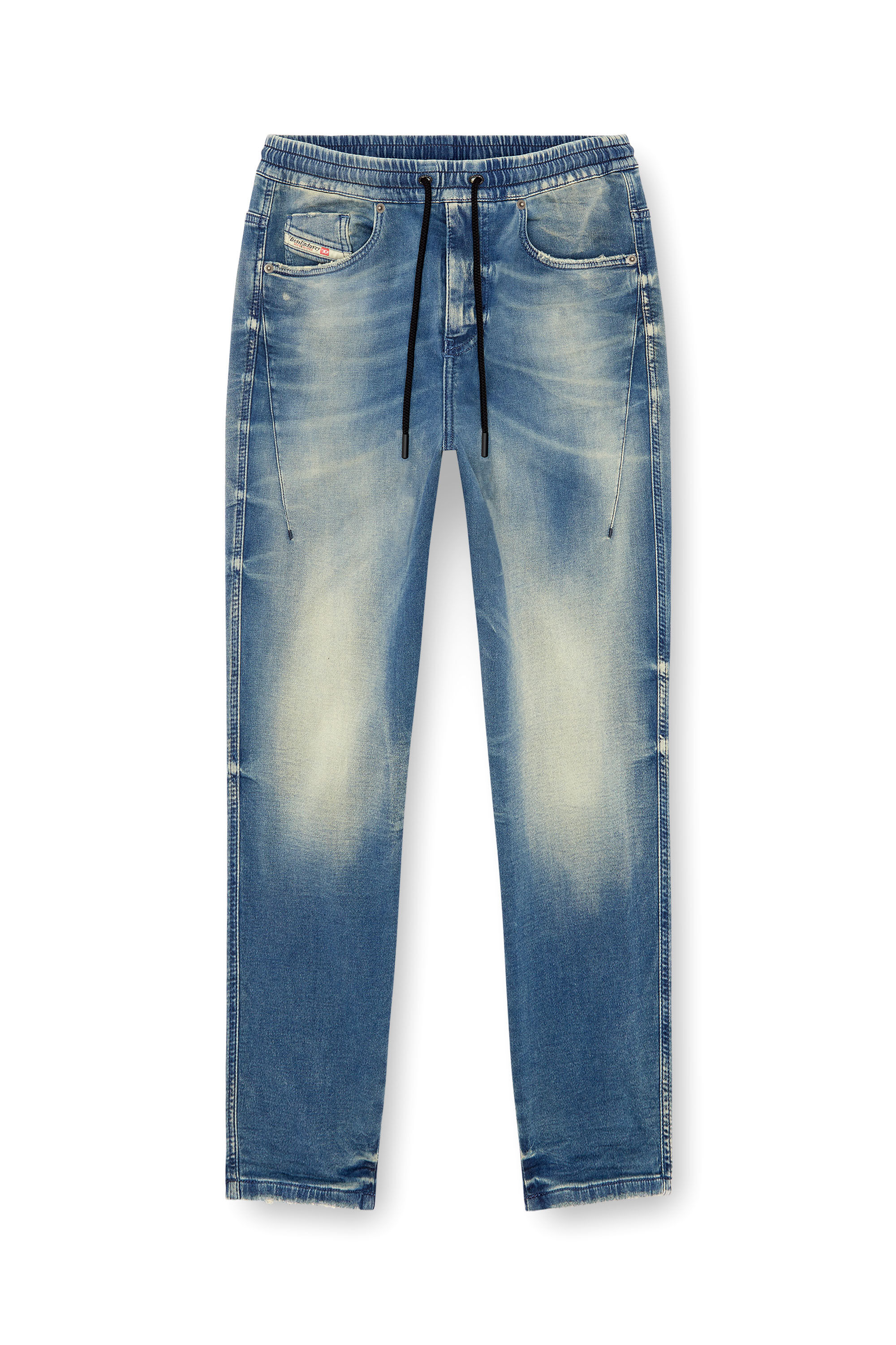 Diesel - Woman Boyfriend 2041 D-Fayza Joggjeans® 068MG, Medium blue - Image 2