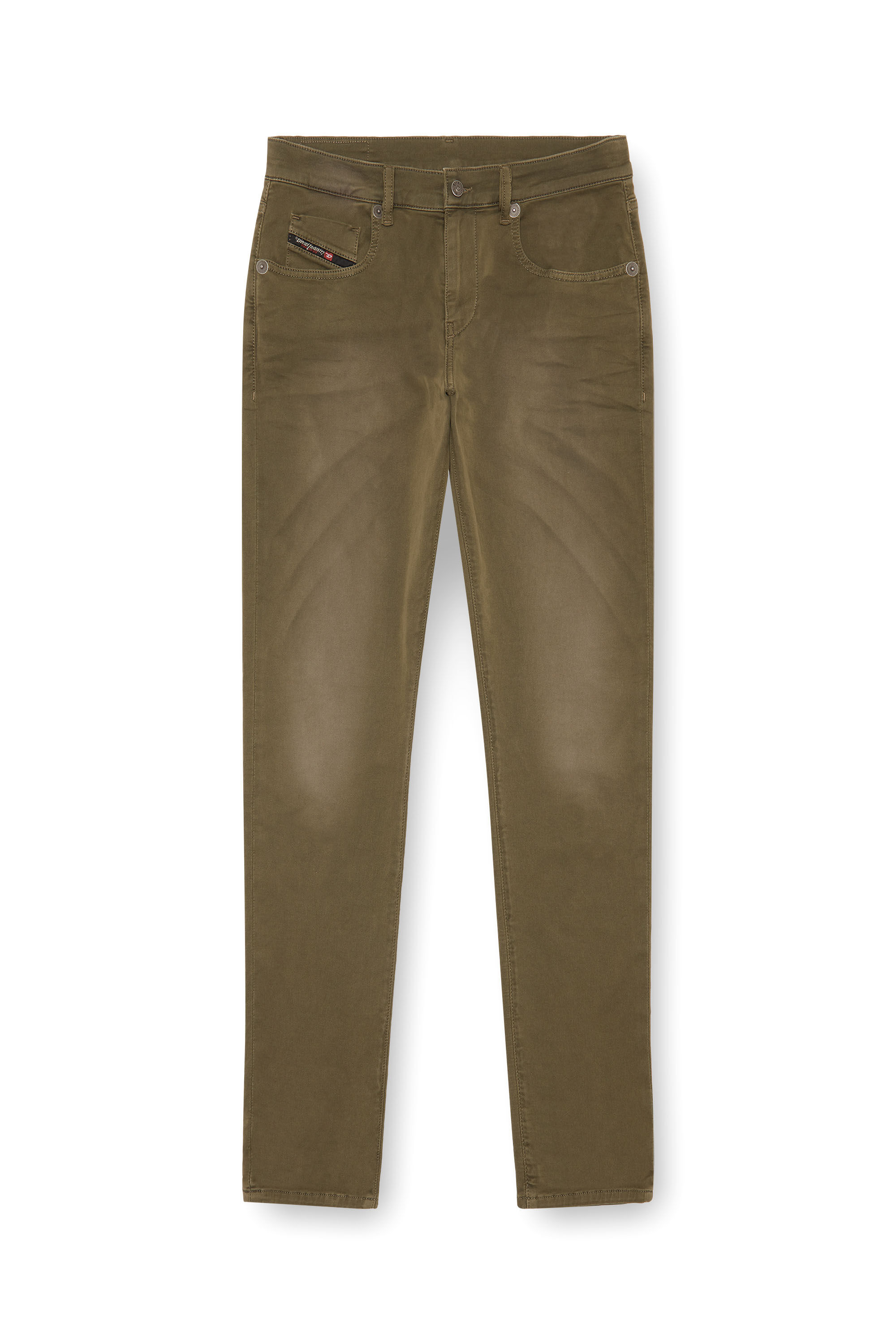 Diesel - Man's Slim 2060 D-Strukt Joggjeans® 0670M, Military Green - 2