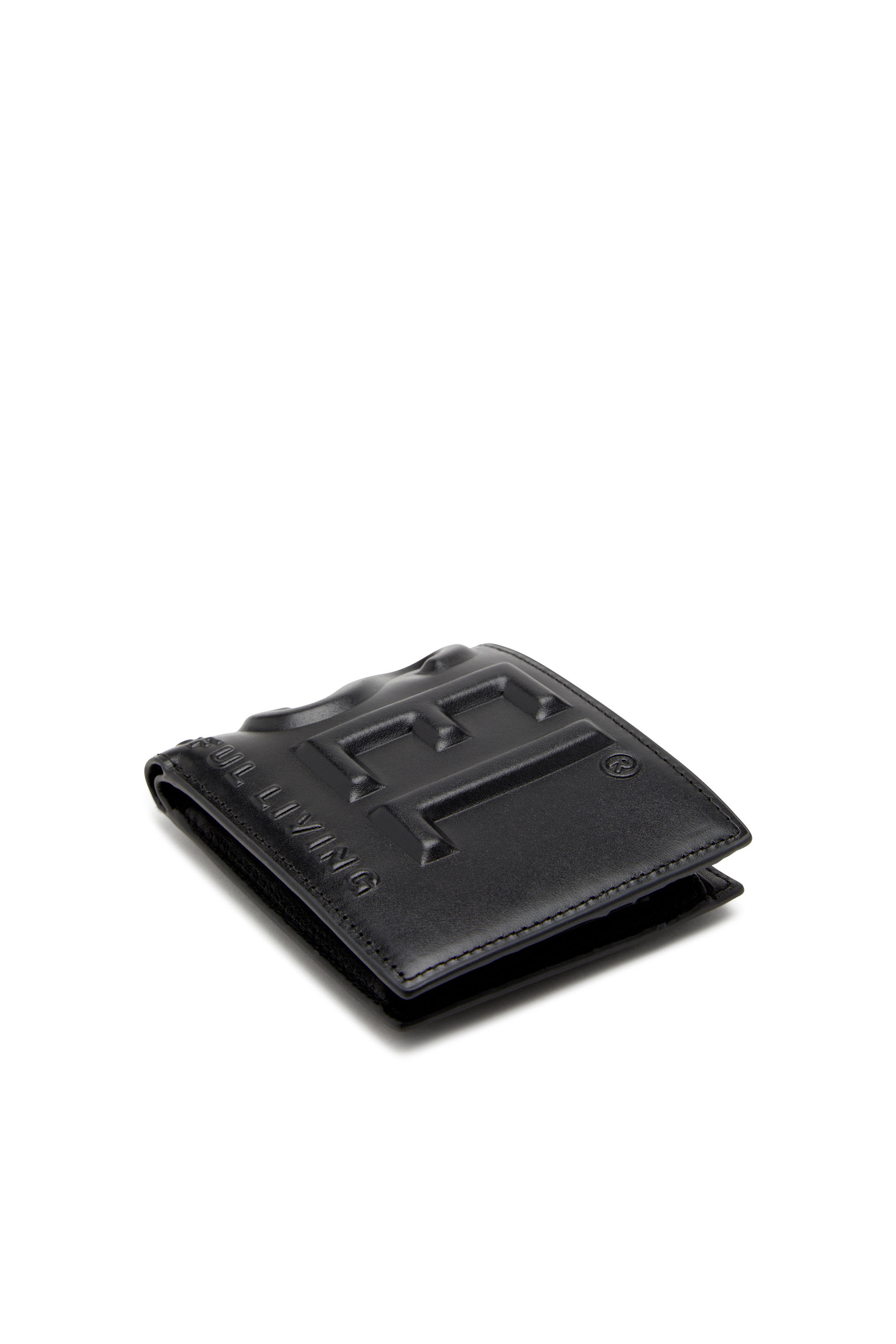 Diesel - DSL 3D BI FOLD COIN S, Black - Image 4