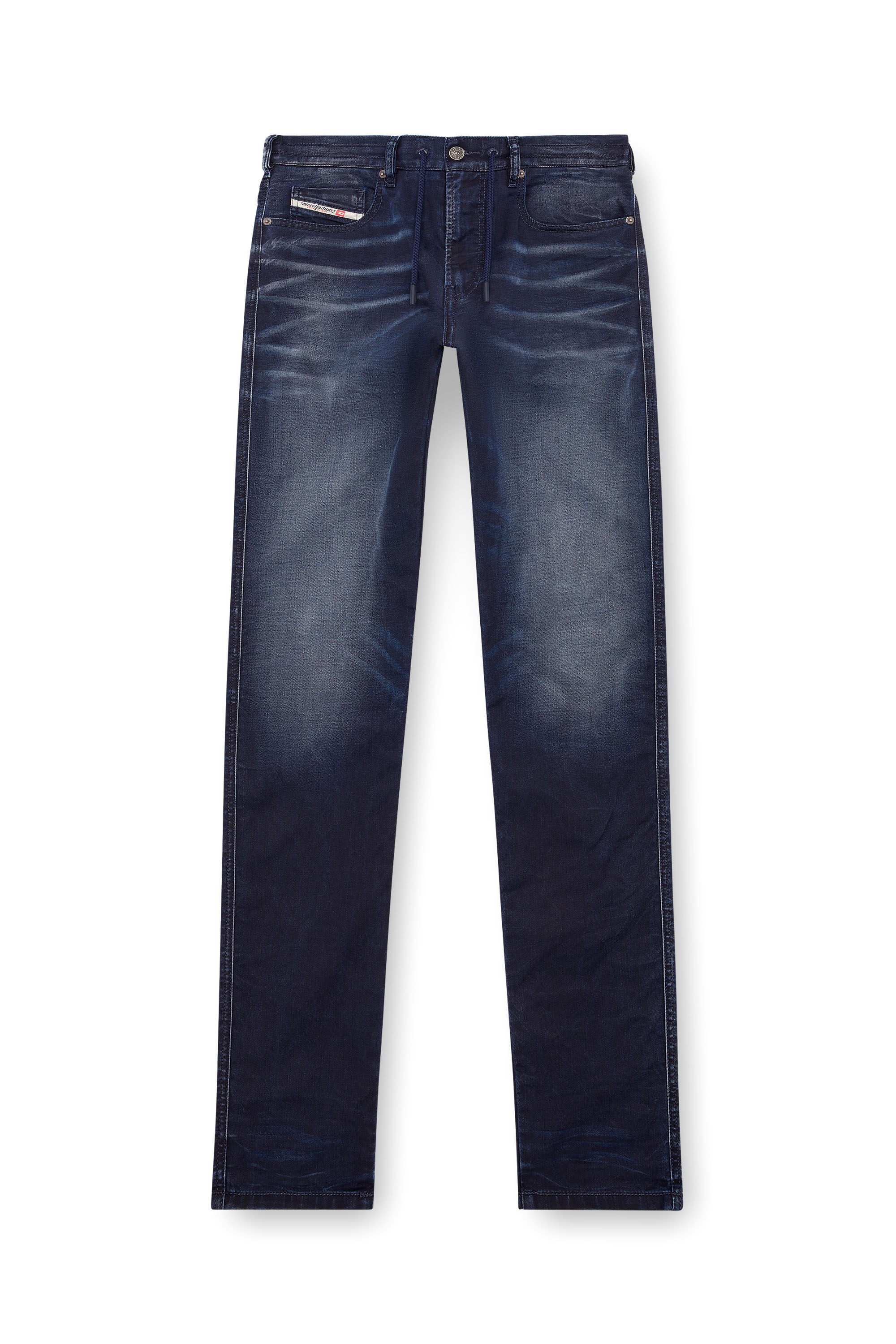 Diesel - Man Slim 2060 D-Strukt Joggjeans® 068LY, Dark Blue - Image 2