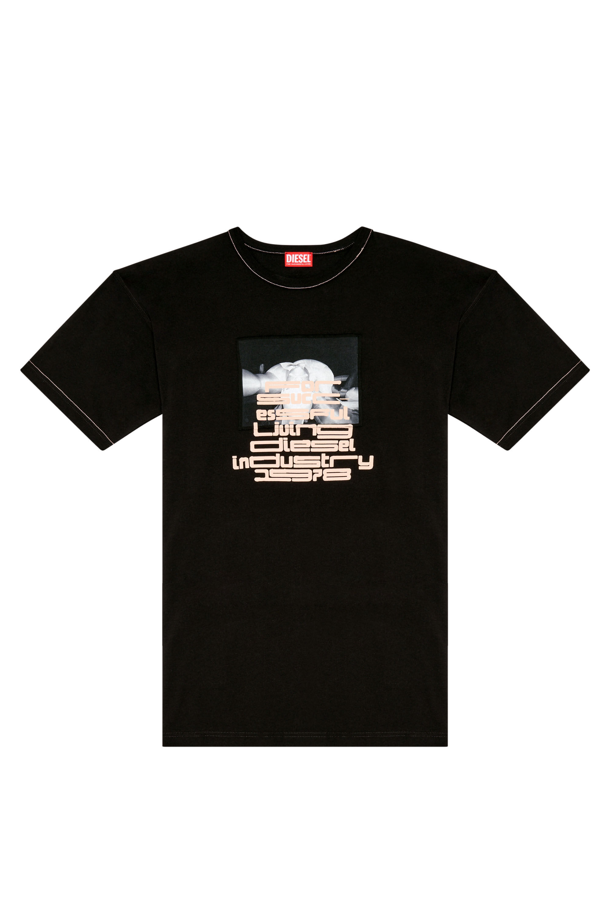 Diesel - T-BOXT-N4, Black - Image 1