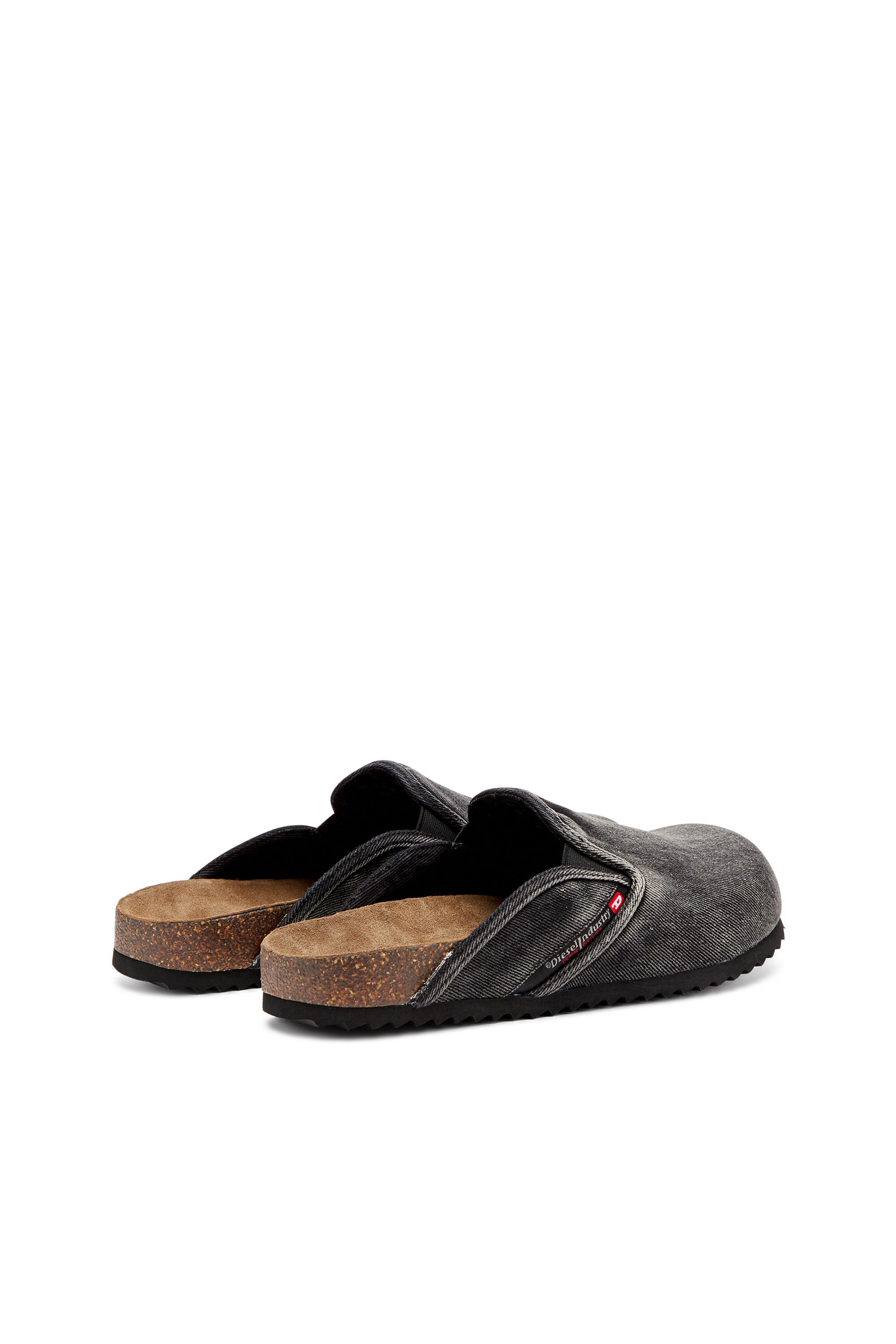 Men's D-Woodstock-Denim mules | Black | Diesel