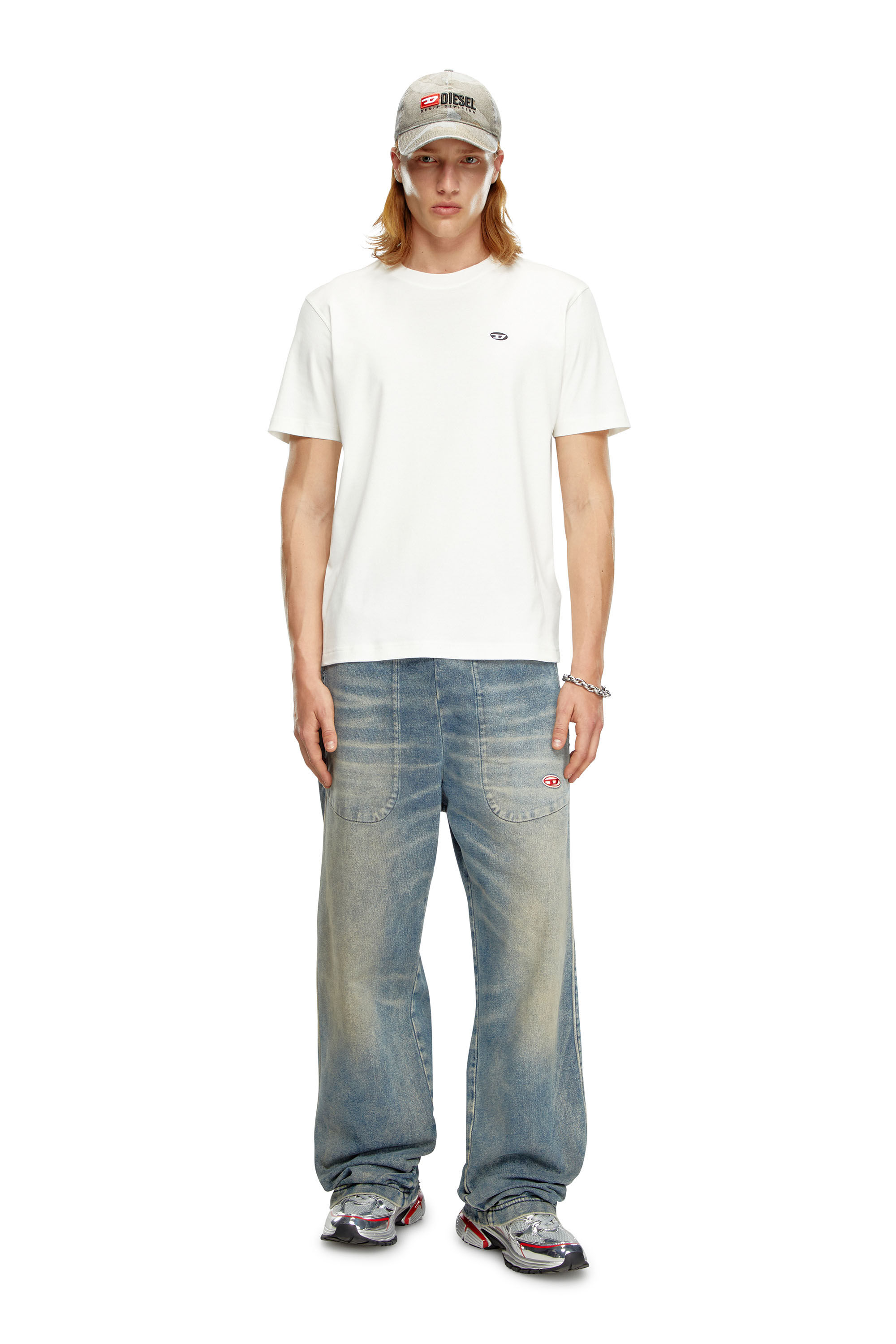 Diesel - T-ADJUST-DOVAL-PJ, White - Image 1