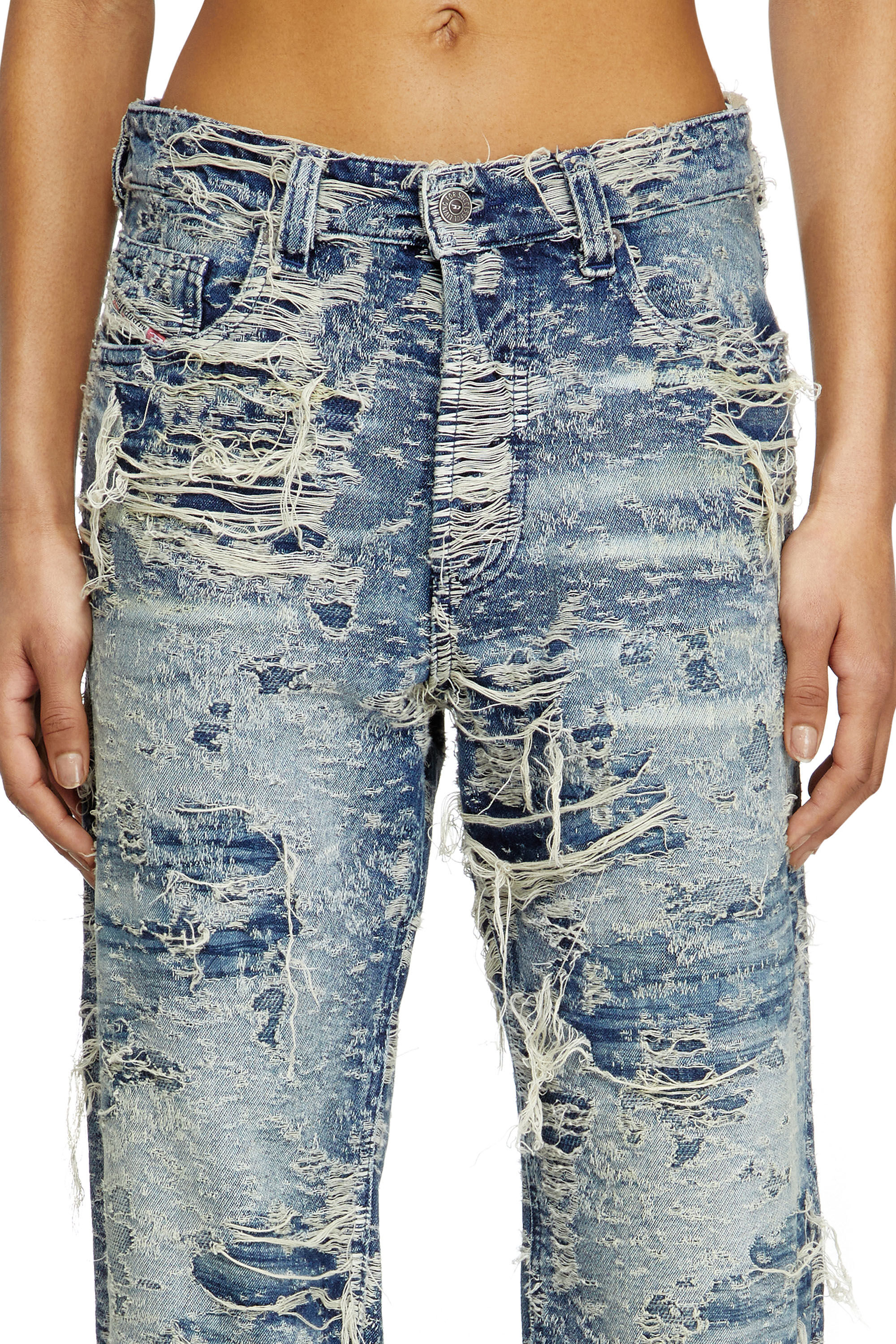 国内発送/Diesel/レギュラー ジーンズ 1988 D-ARK 09M04 Women's Regular Jeans | Medium blue | Diesel 1988 D-Ark