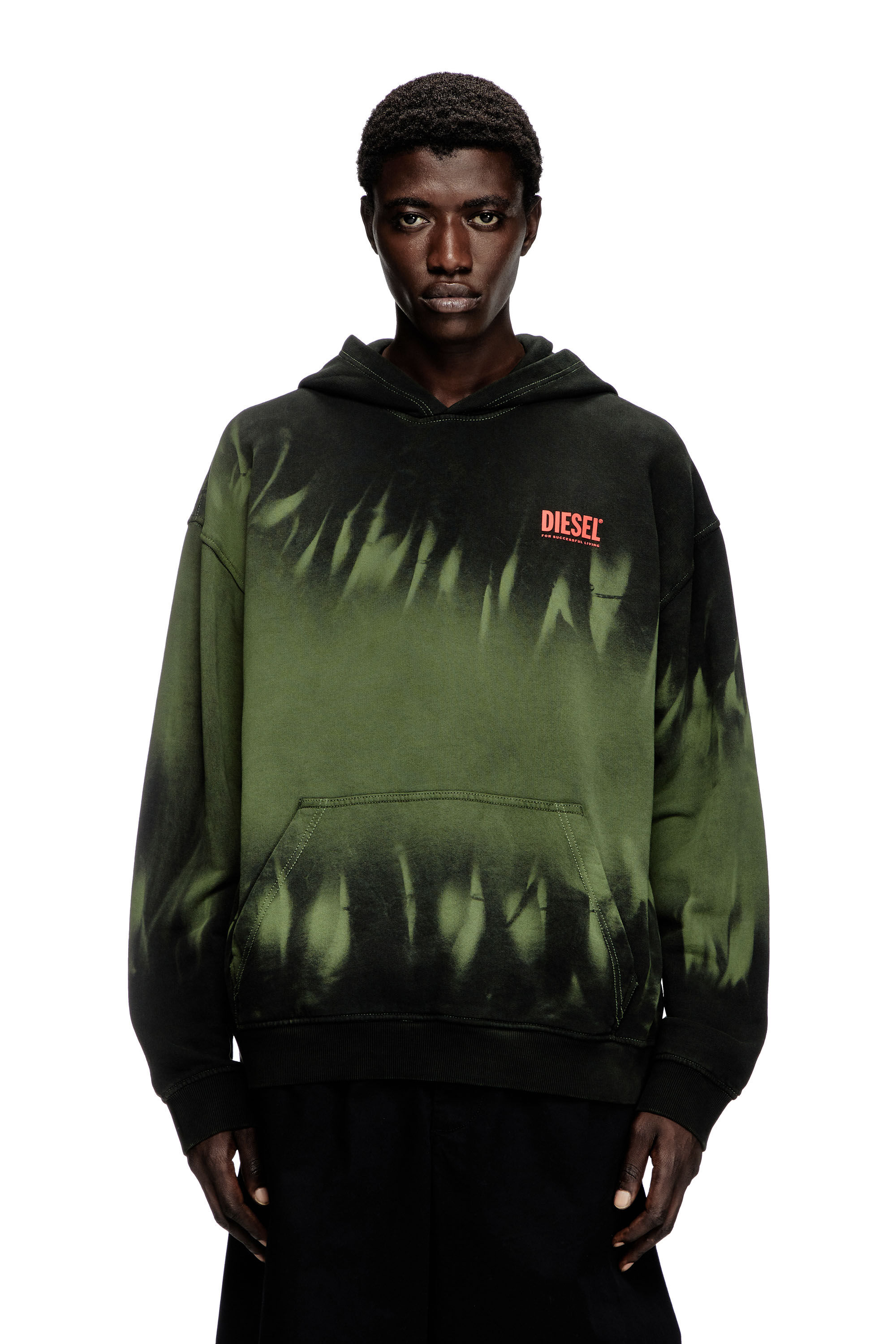 Diesel tie dye hoodie 2025