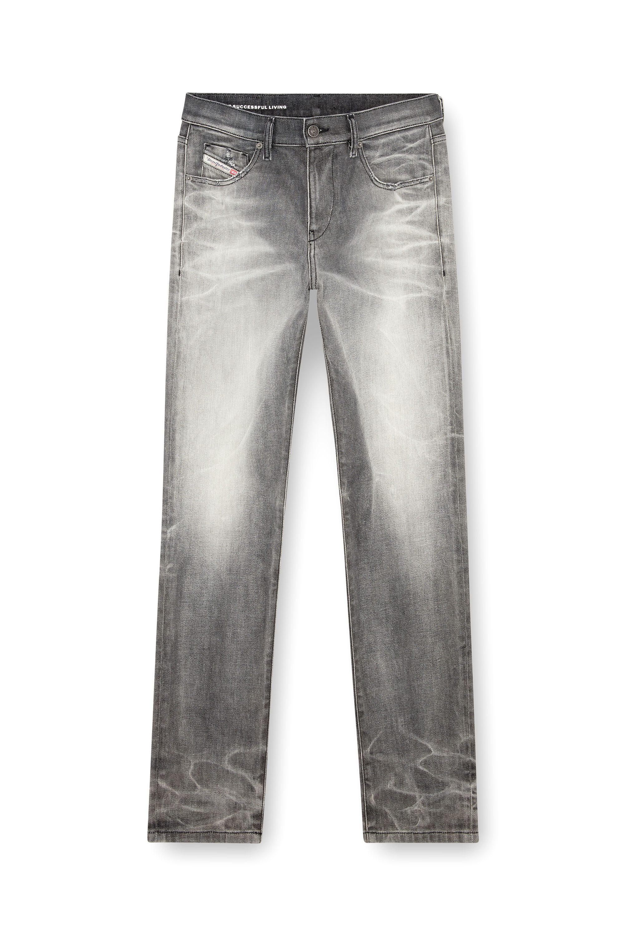 Diesel - Man Slim Jeans 2019 D-Strukt 09J58, Dark grey - Image 2