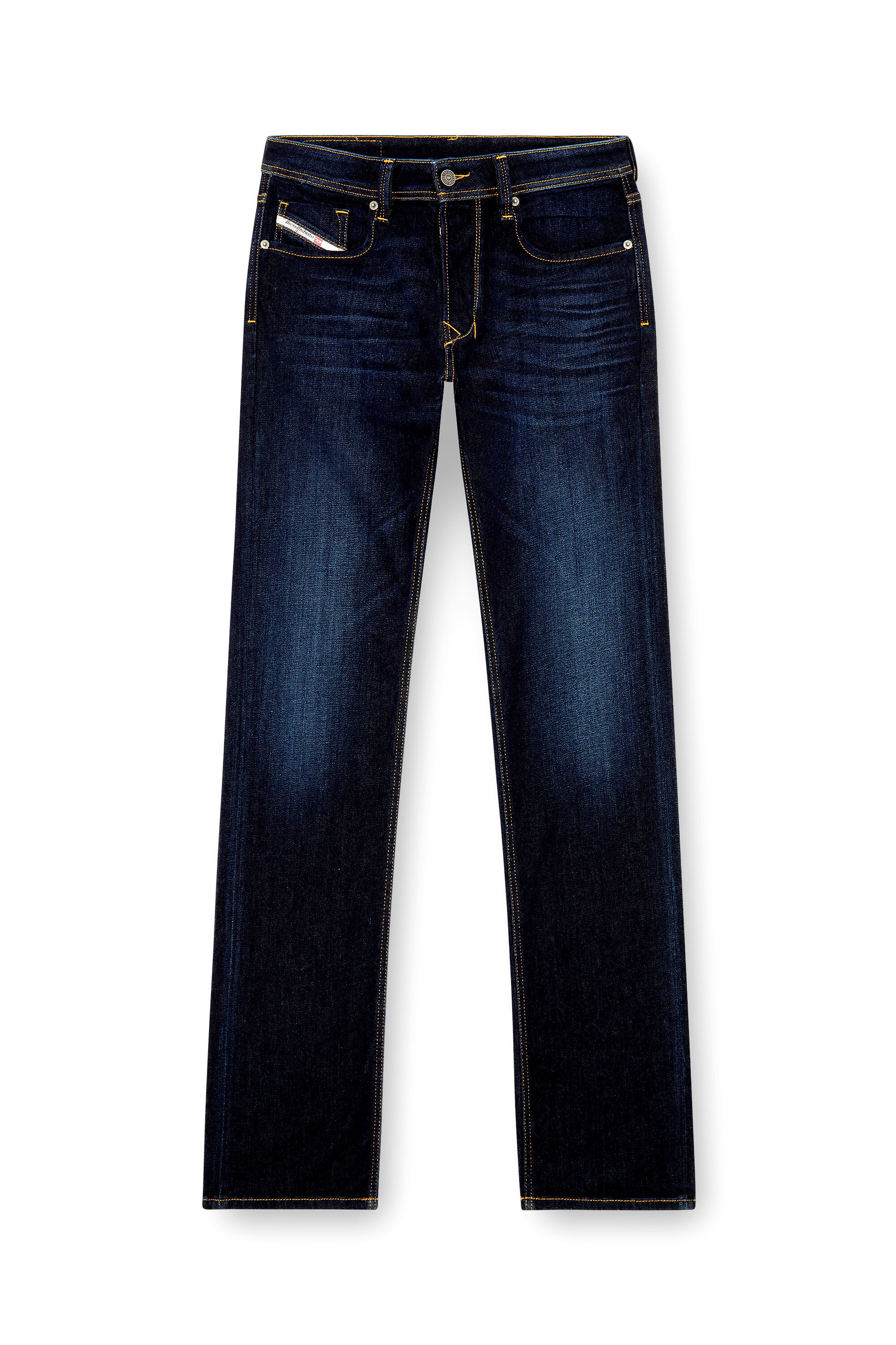 Diesel - Man Straight Jeans 1985 Larkee 009ZS, Dark Blue - Image 2