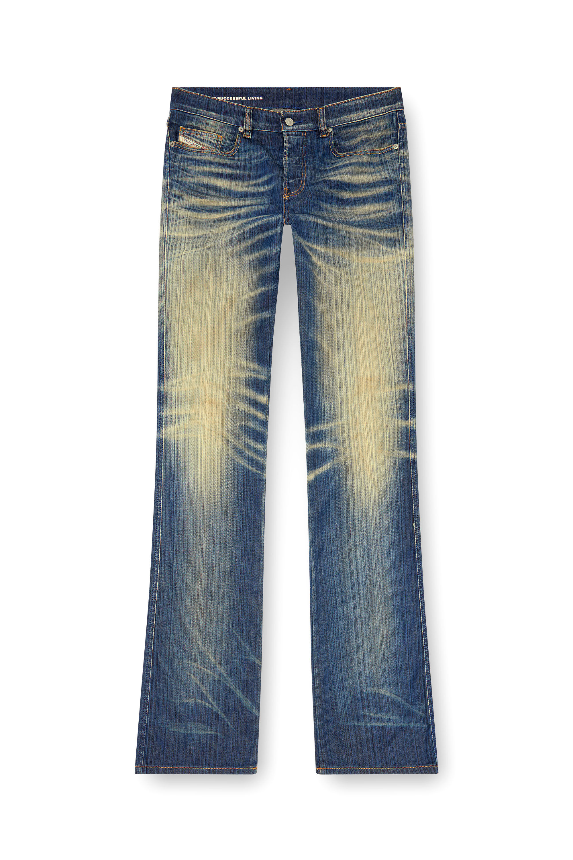 Diesel - Man Bootcut Jeans 1998 D-Buck 09J46, Dark Blue - Image 2