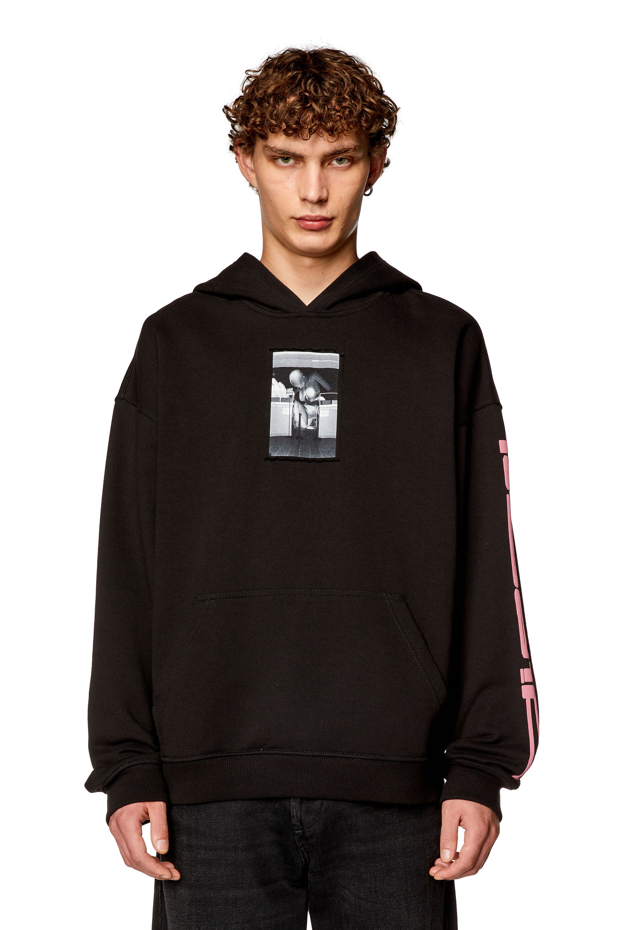 Diesel - S-BOXT-HOOD-N5, Black - Image 2