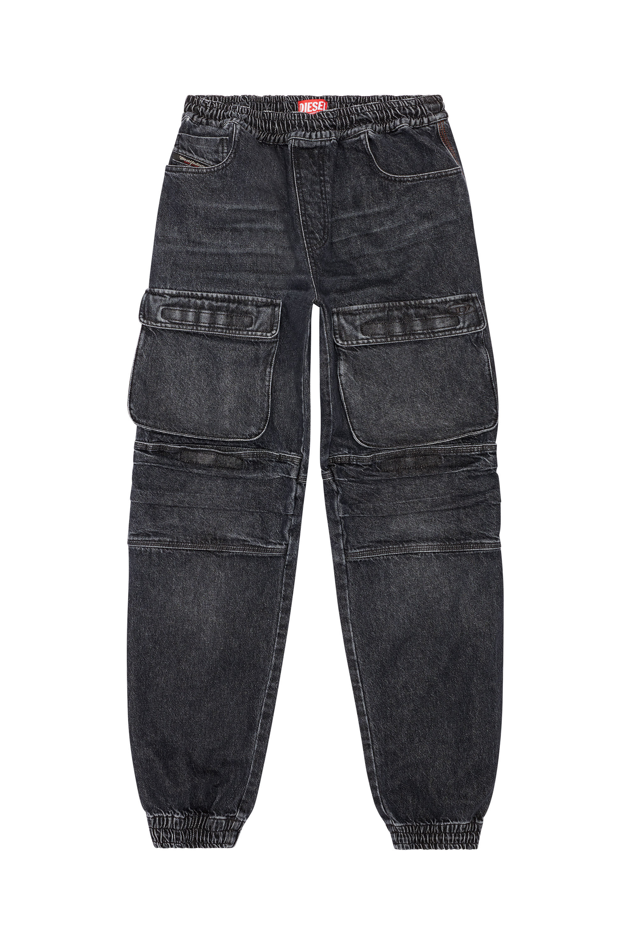 Diesel - Straight Jeans D-Mirt 0HLAA, Black/Dark grey - Image 2