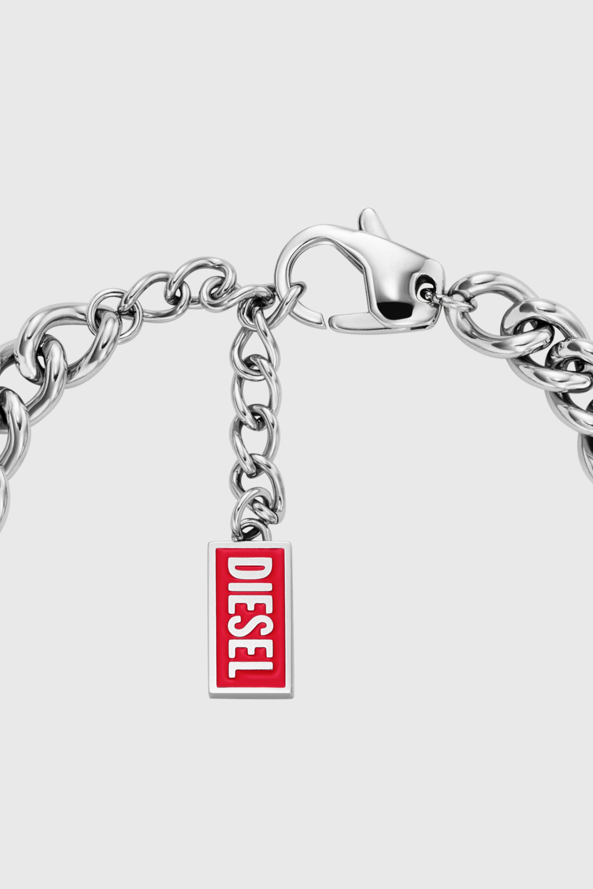 Women's Stainless Steel Chain Bracelet | Silver | Diesel {{Country}}