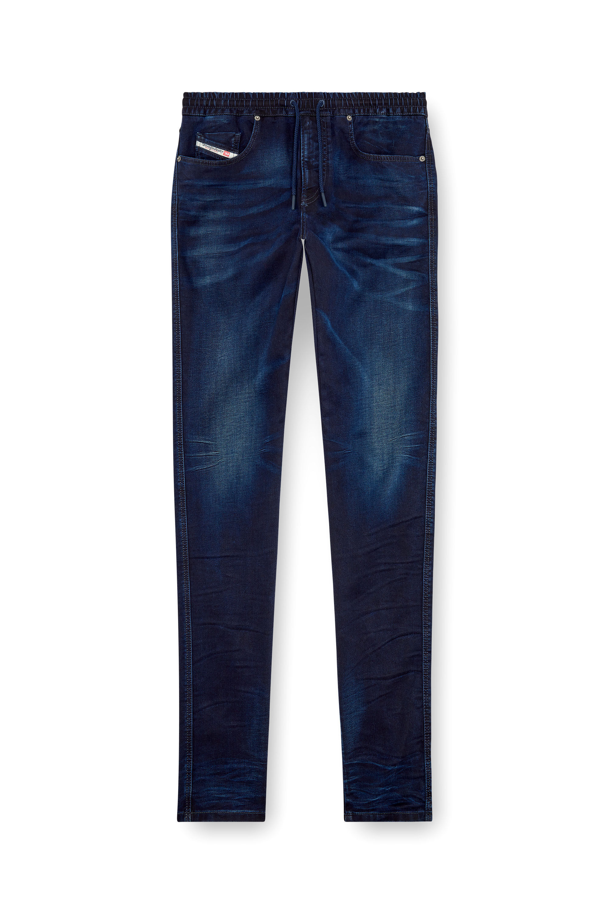 Diesel - Man's Slim 2060 D-Strukt Joggjeans® 09J35, Dark Blue - 2