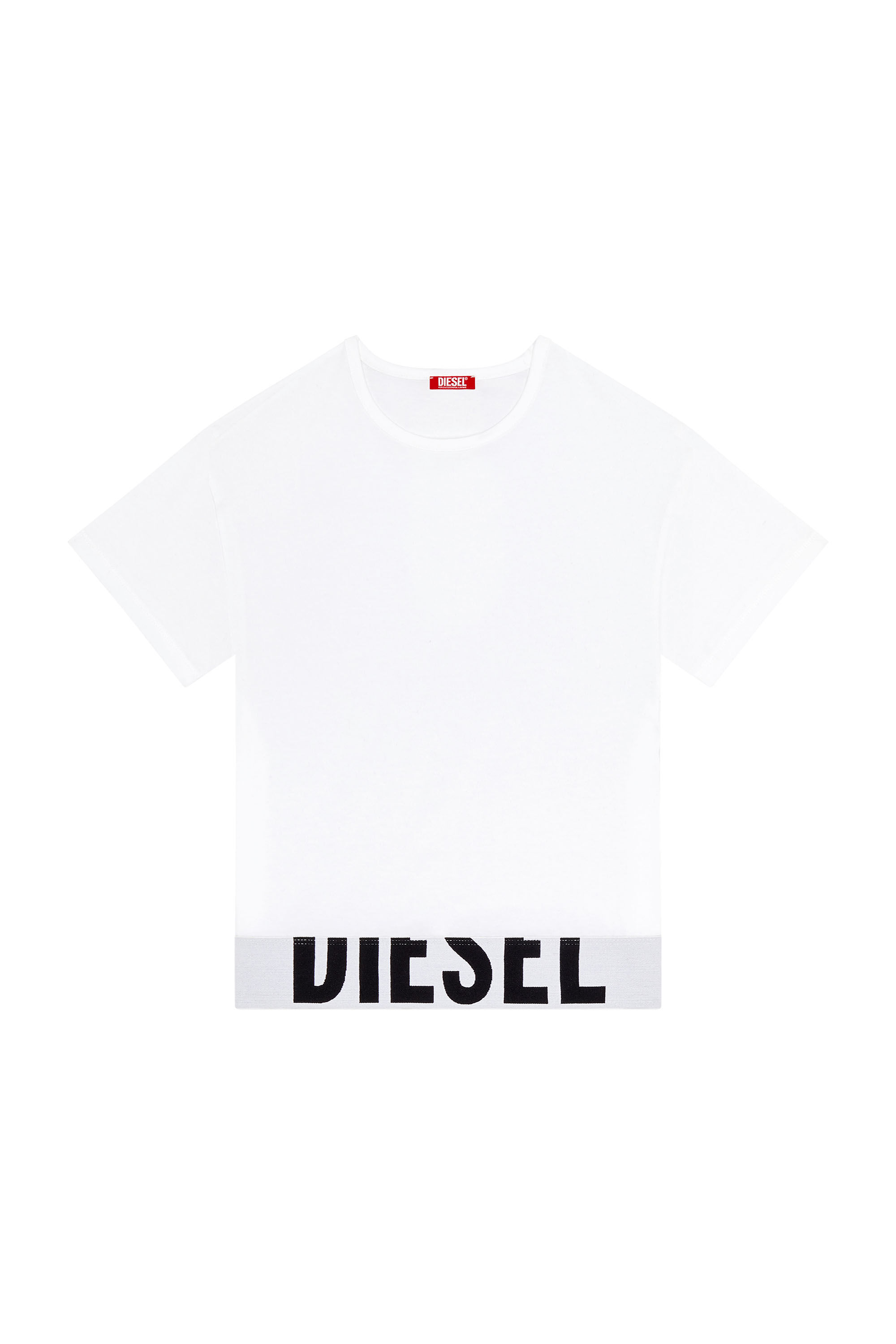 Diesel - UFTEE-SPORT-CROPPED-T-SHIRT, White - Image 2