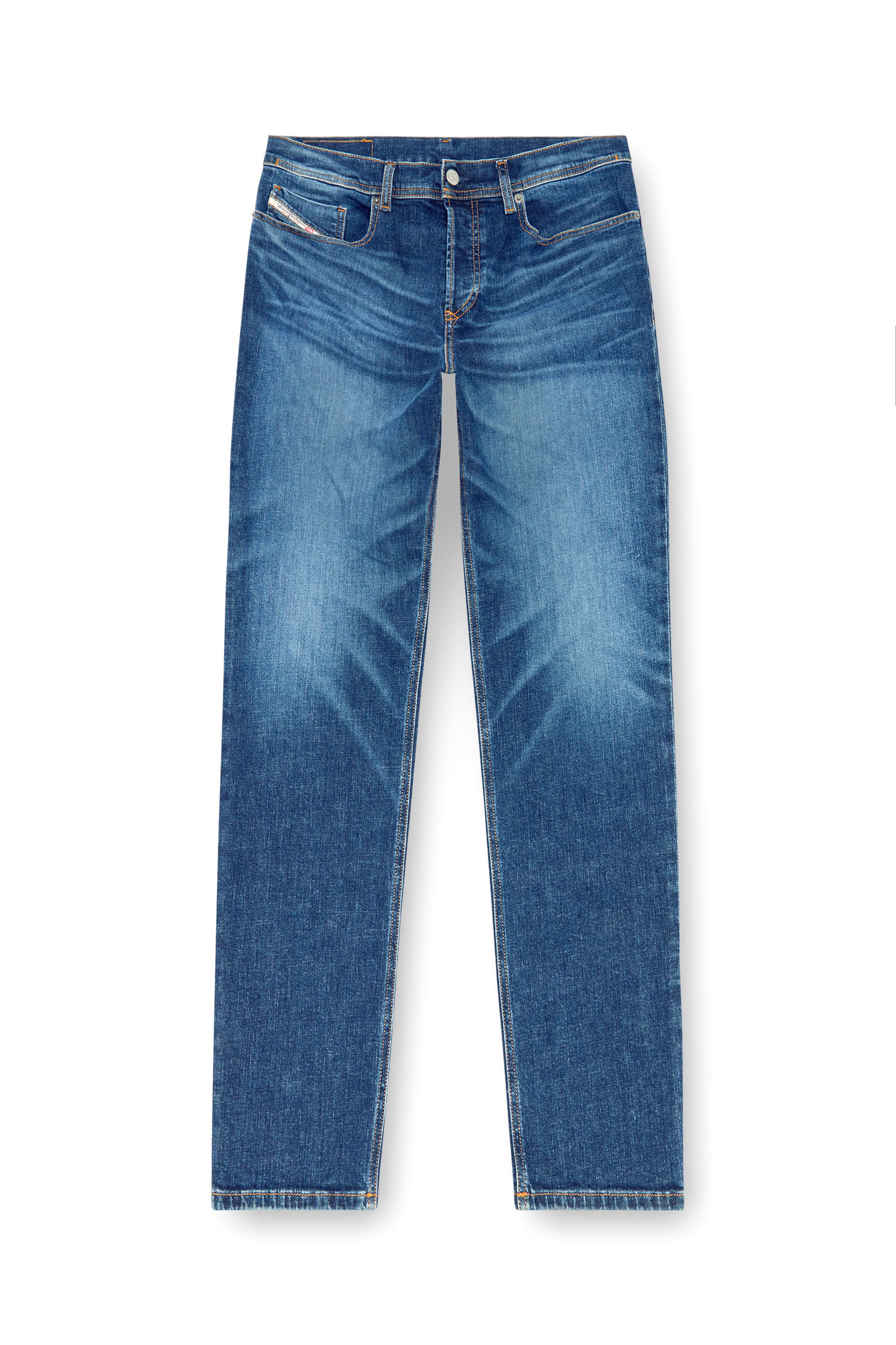 Diesel - Man Tapered Jeans 2023 D-Finitive 09J47, Dark Blue - Image 2