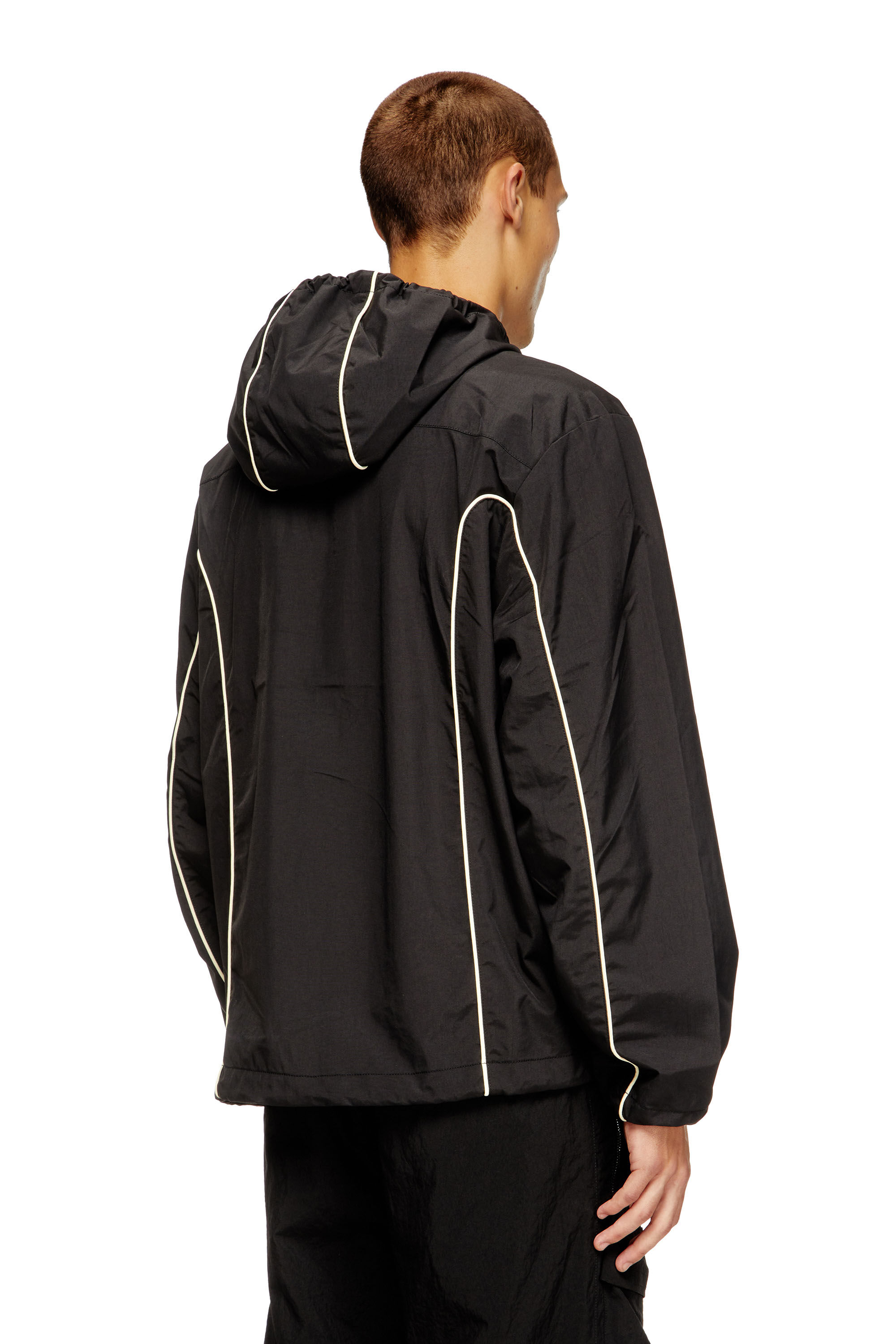 J-HIVES Man: Windbreaker Jacket with contrast piping | Diesel