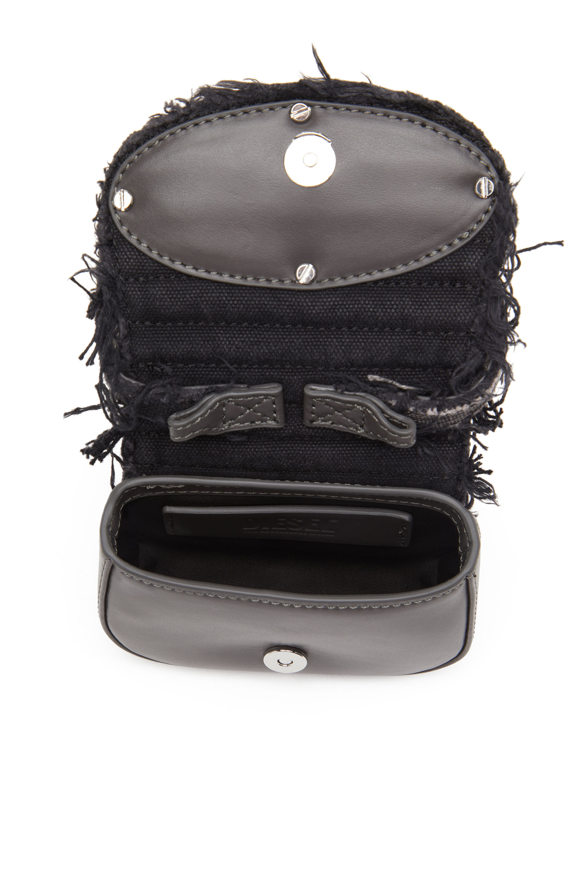 1DR XS Woman: Canvas mini bag with crystals | Diesel