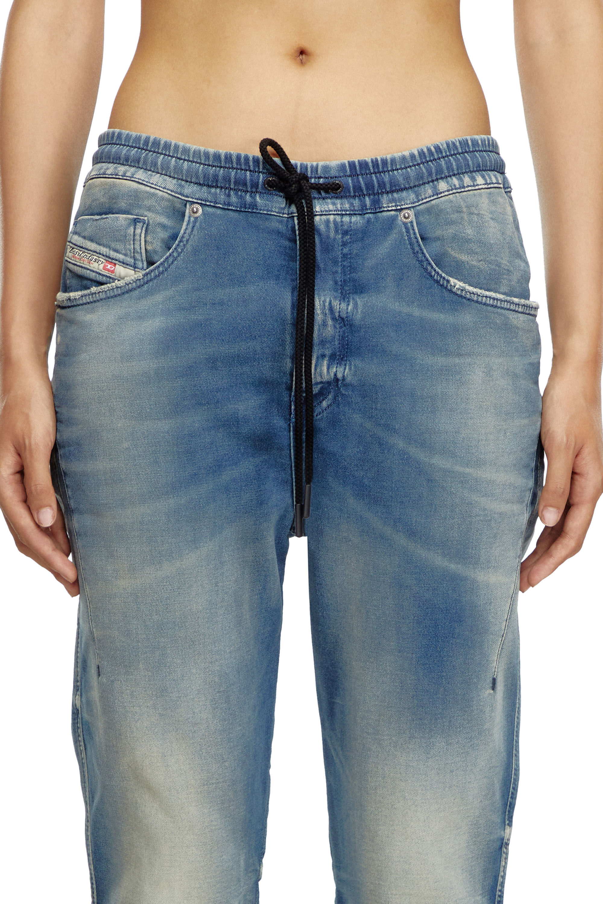 Diesel - Woman Boyfriend 2041 D-Fayza Joggjeans® 068MG, Medium blue - Image 5