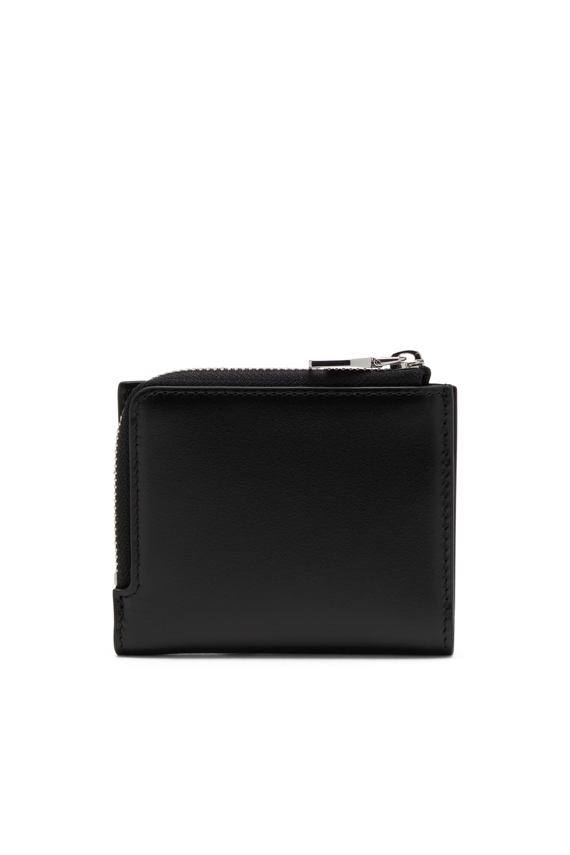 Diesel - 1DR CARD HOLDER ZIP L, Black - Image 2