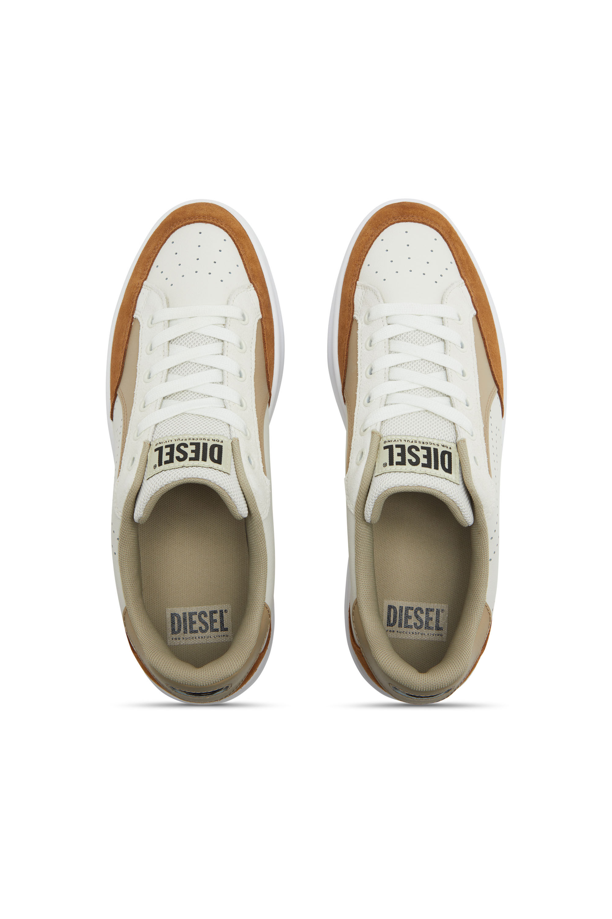 S-DAKOTA LOW, Brown/White