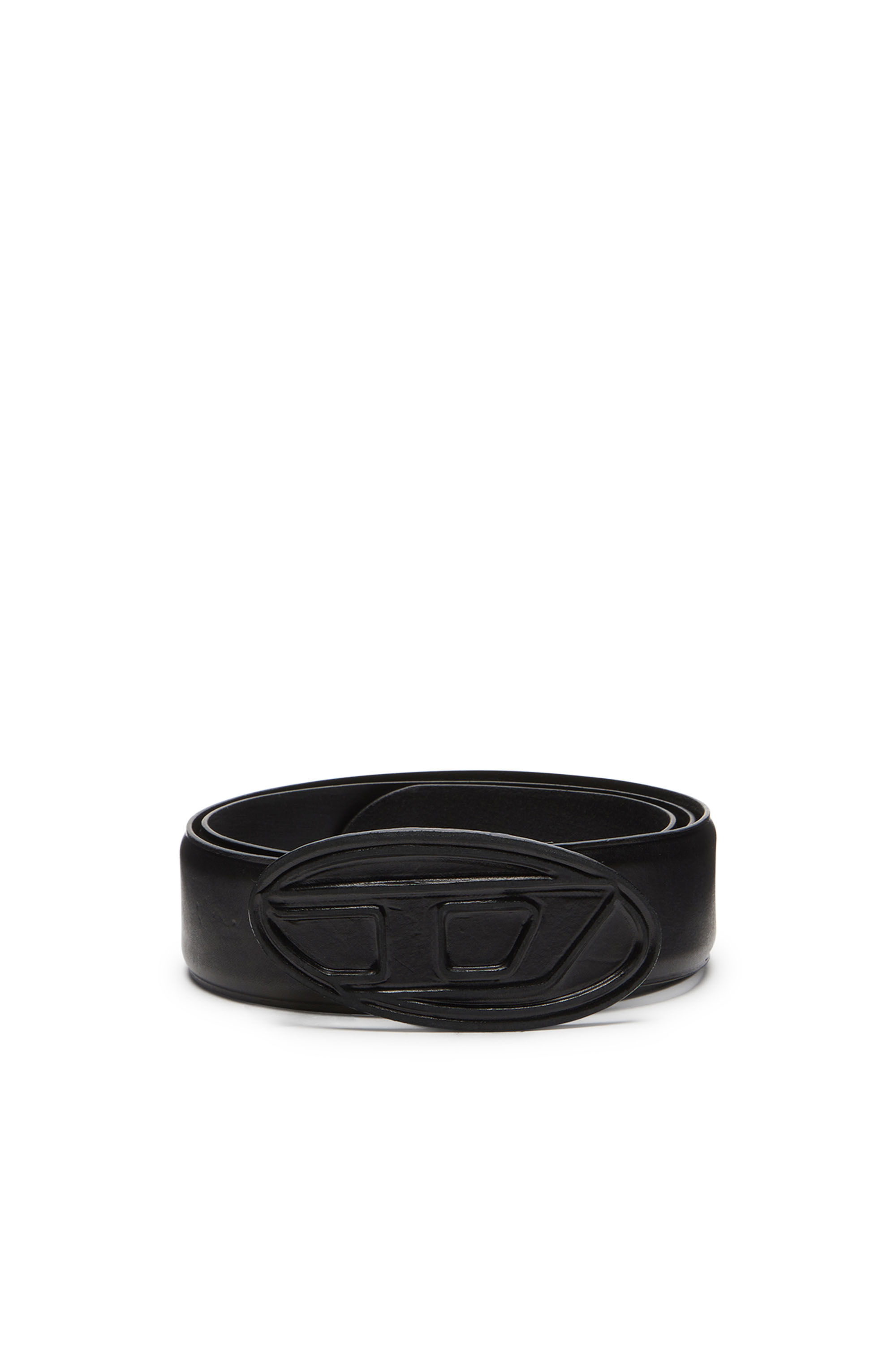 DIESEL b-1dr belt ベルト サイズ85 B-1DR Woman: leather Belt with silver D logo buckle | Diesel