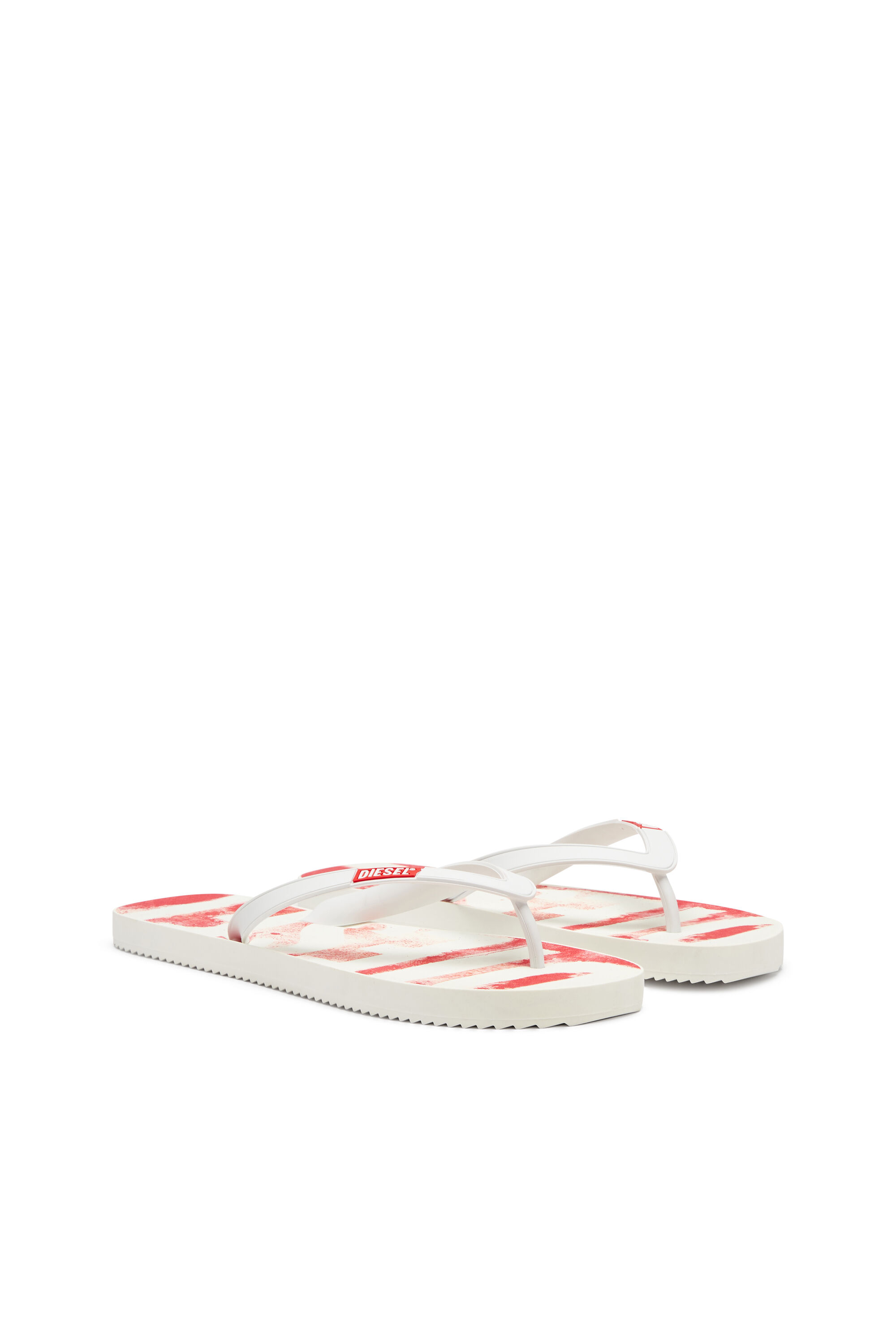 送料関税込み DIESEL Sa-Rio サンダル Men's Sa-Rio-Rubber flip-flops | Black | Diesel