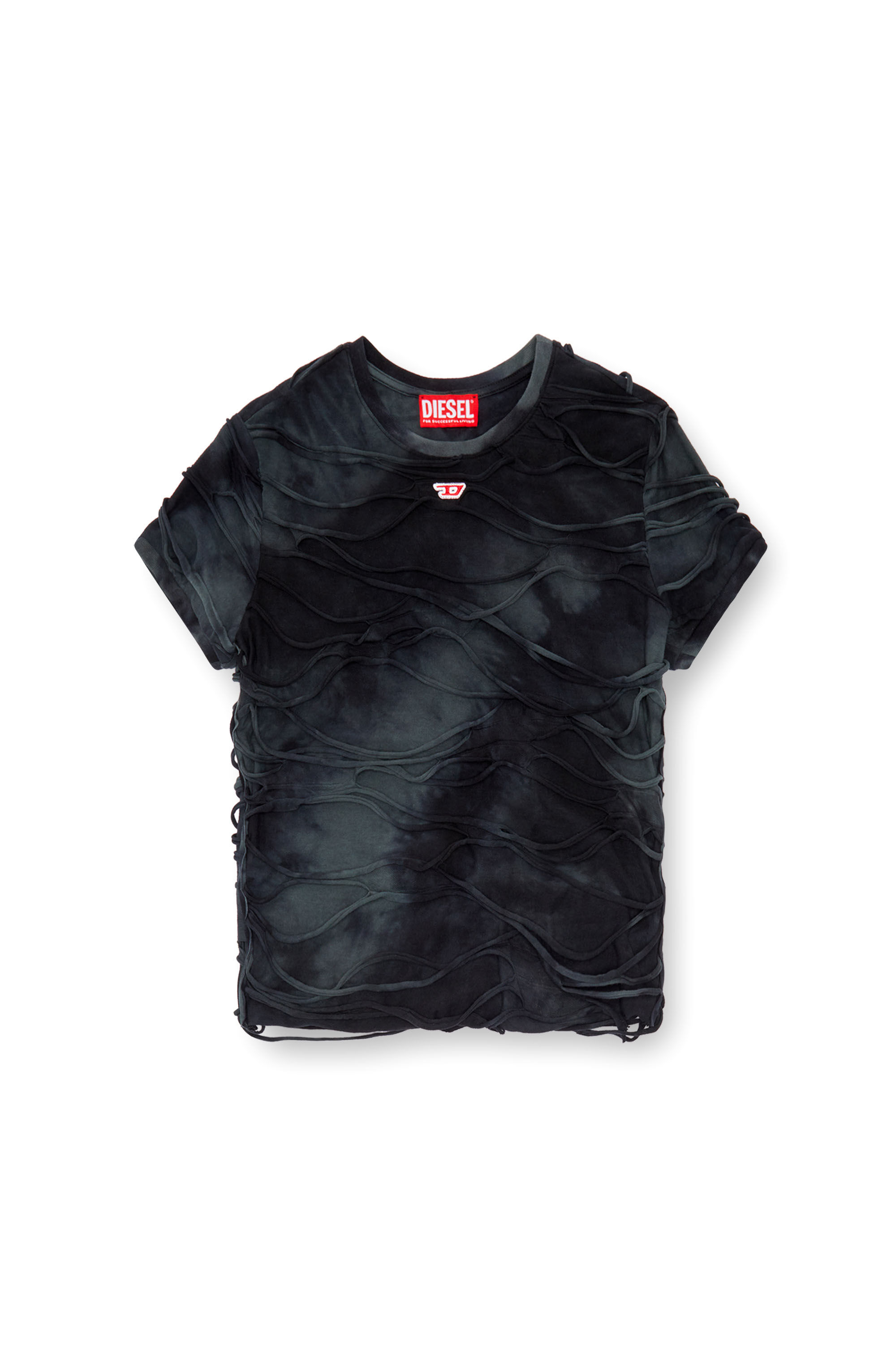 Diesel - T-UNCUTIE-LONG-P1, Black - Image 2