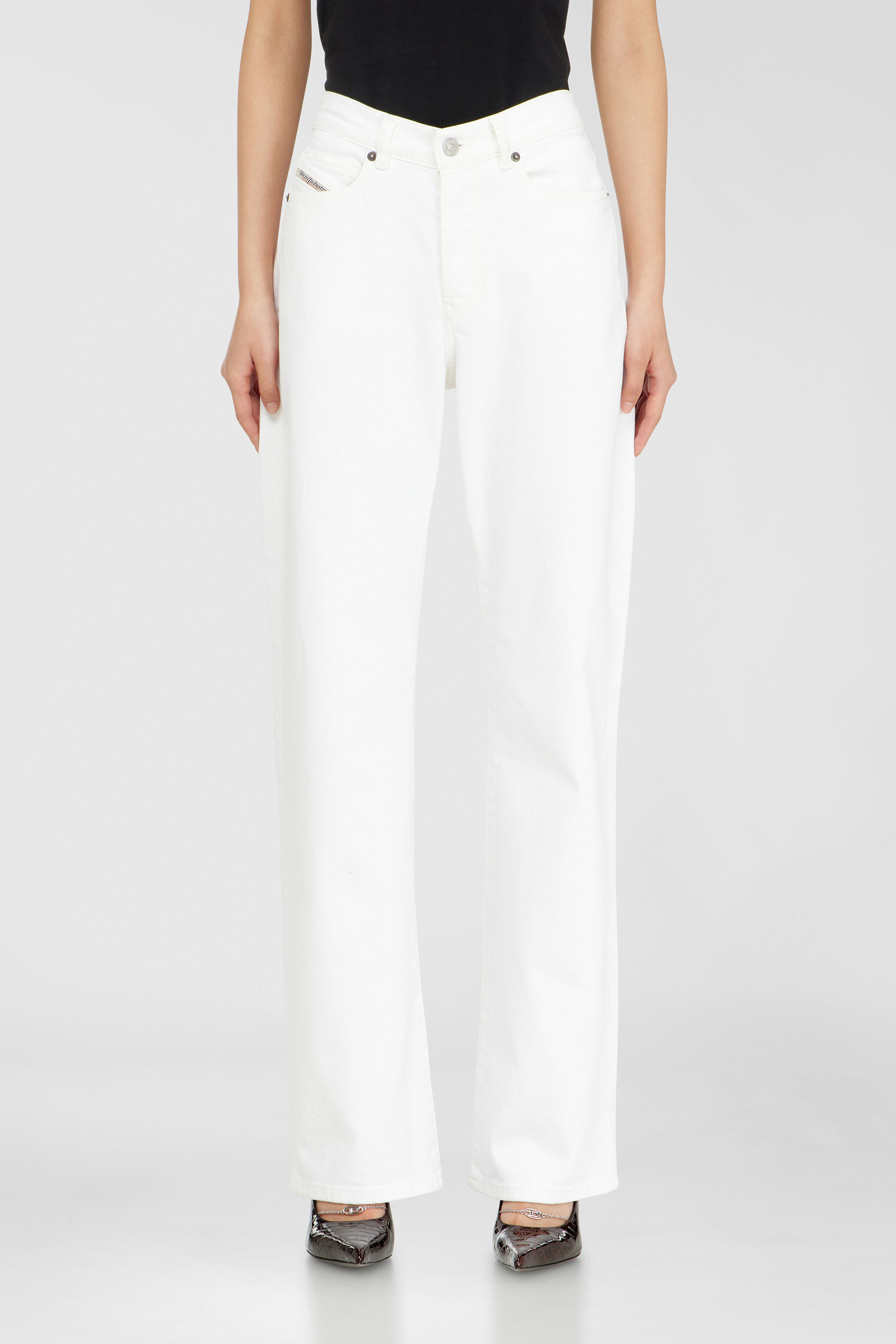 Diesel - Woman's Regular Jeans 1971 D-Sent 09K05, White - 4