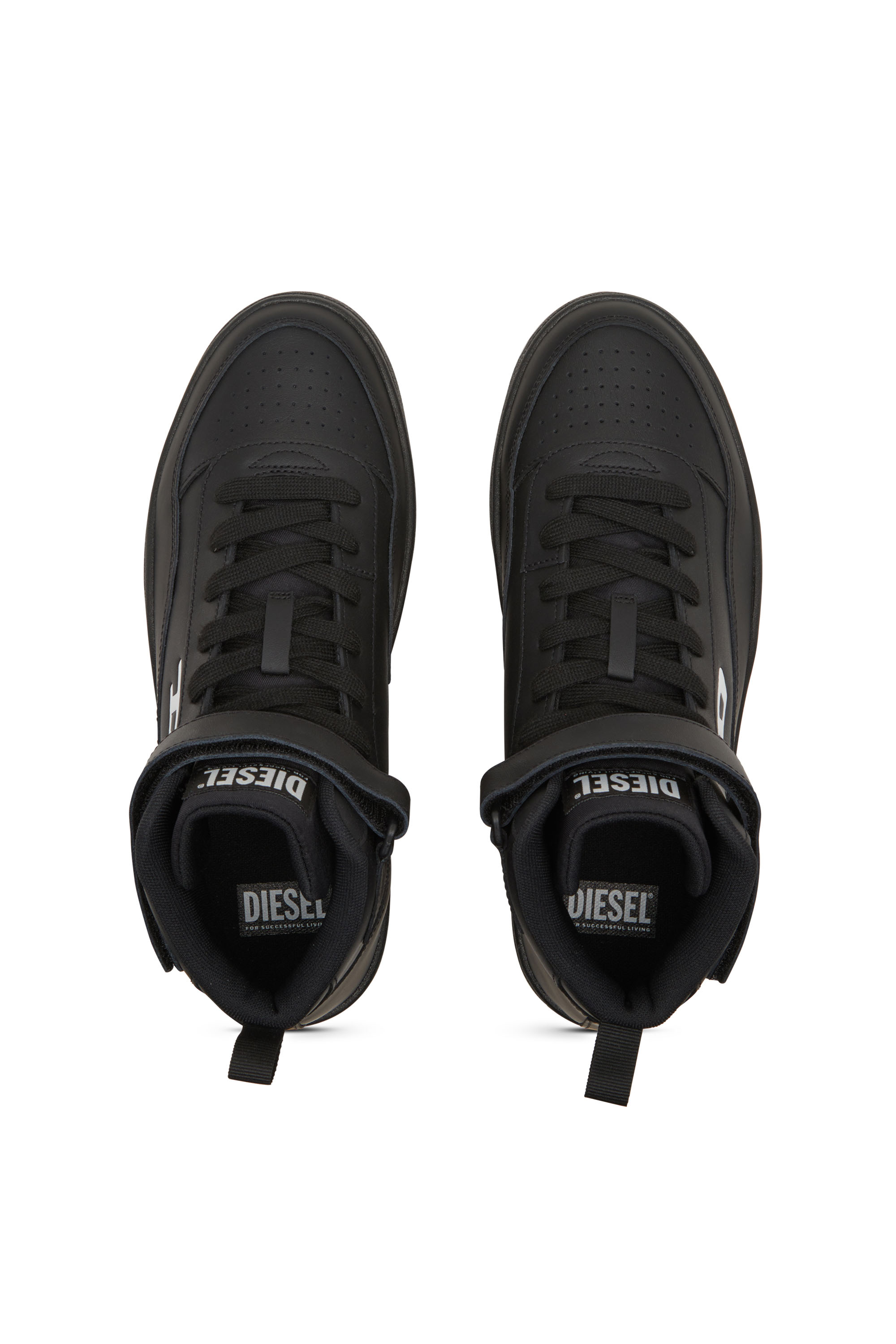 Diesel - S-TRACKER-D MID, Man's S-Tracker-D-Mid top sneaker in Black - 6